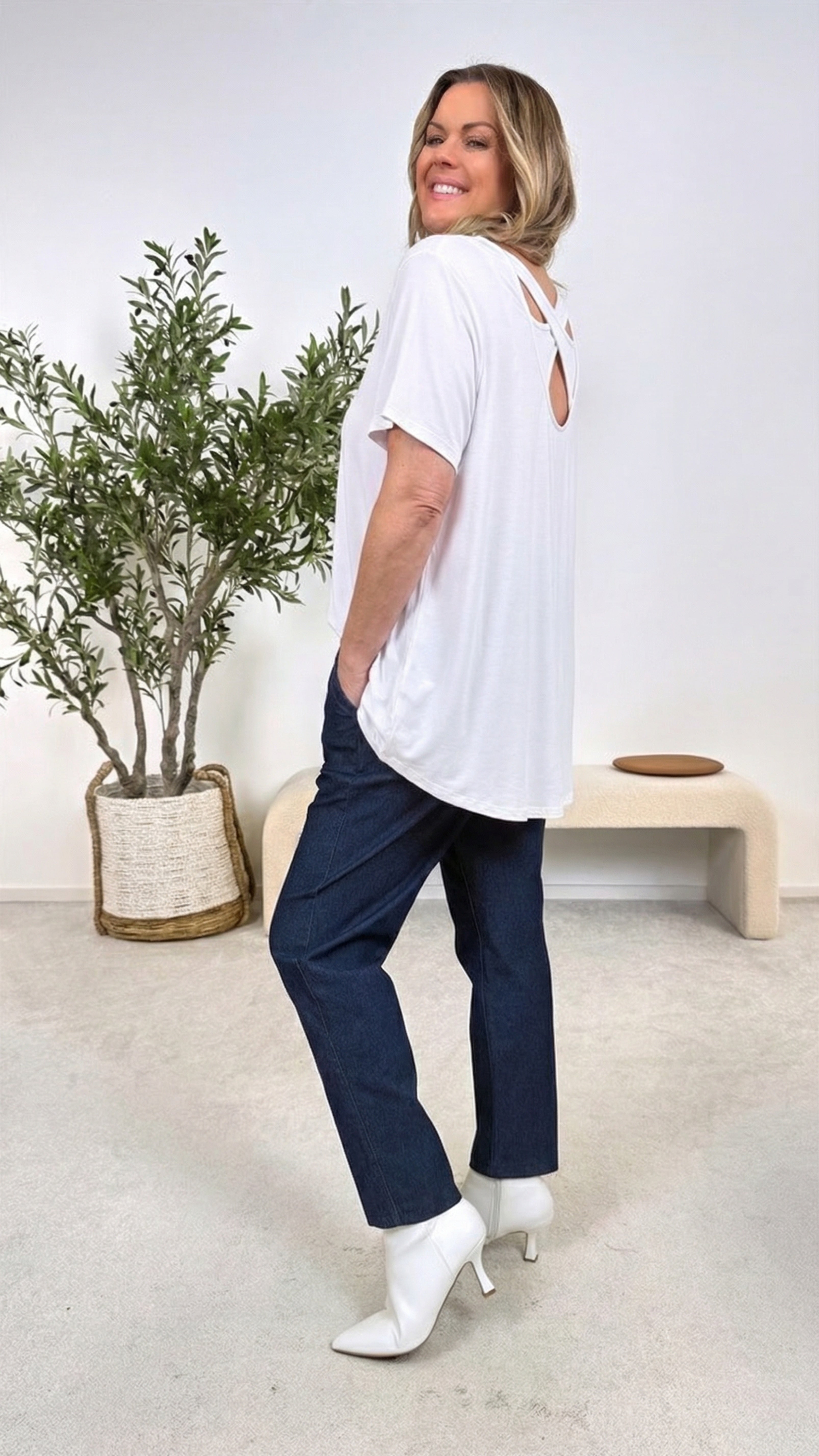 T-Shirt Crossed Love *Weiß*