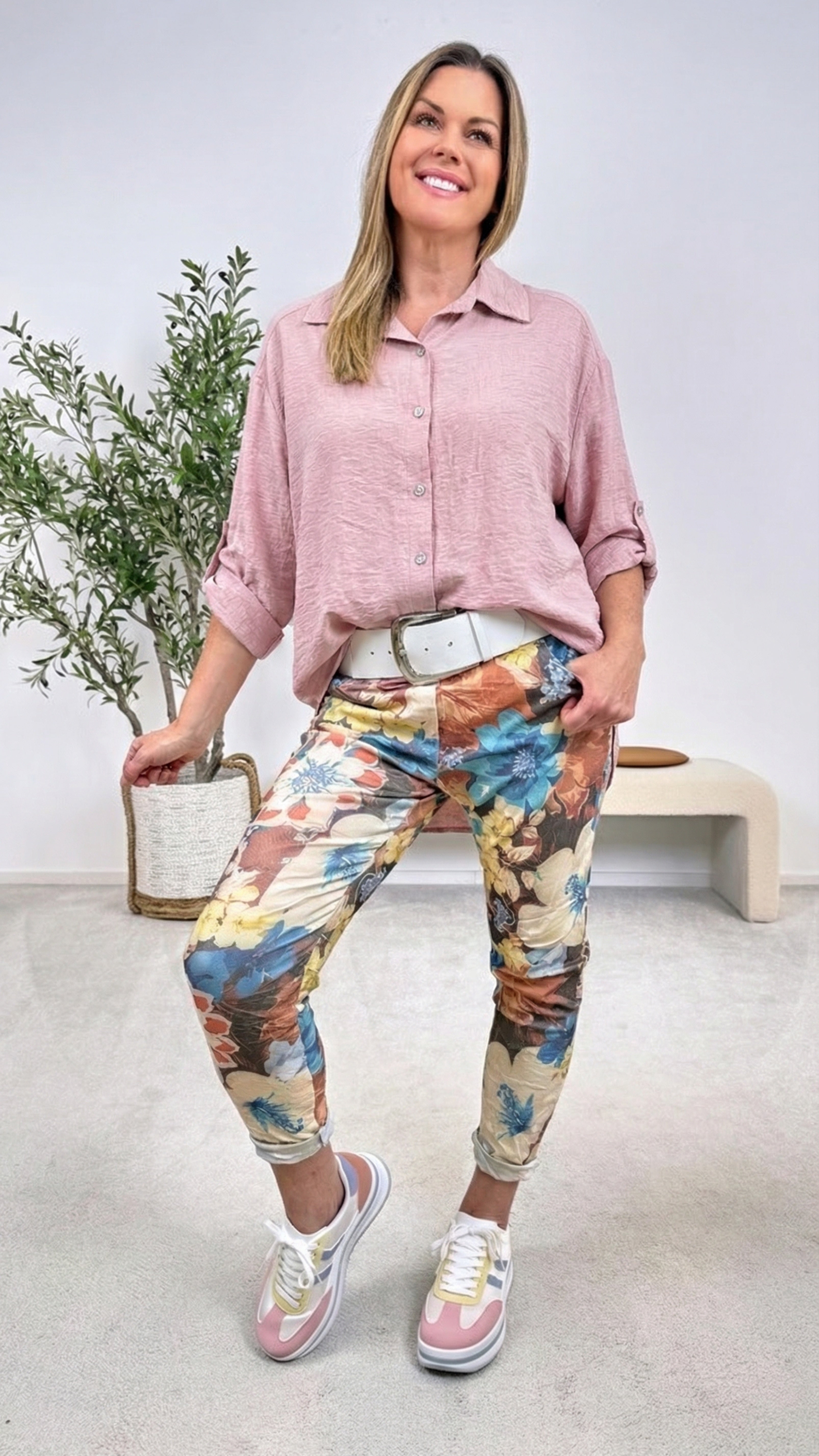 Bluse Let it Flow *Altrosa