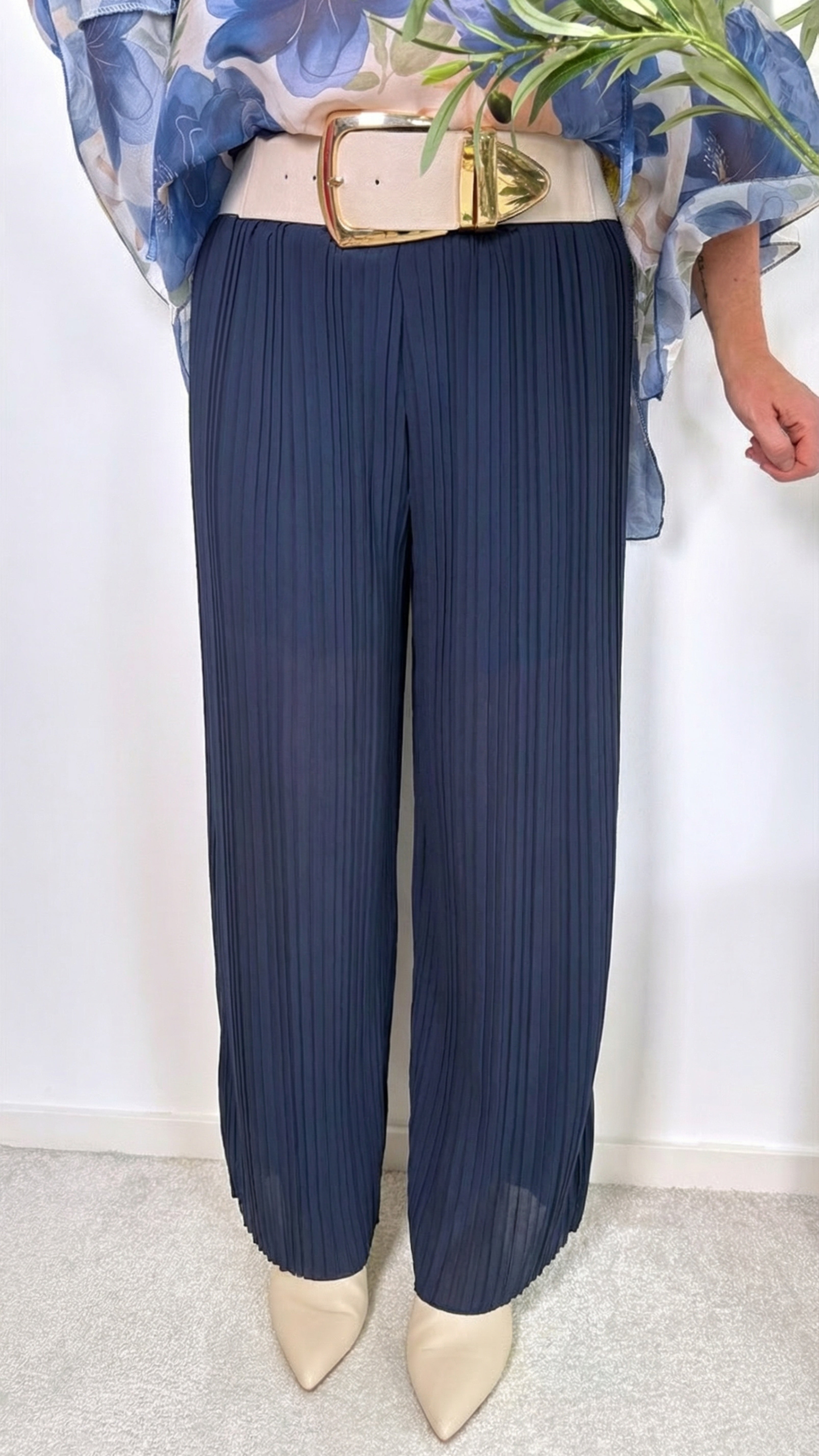 Culotte Hose Flowing Ease *Dunkelblau* (lieferbar ab 13.3.26)