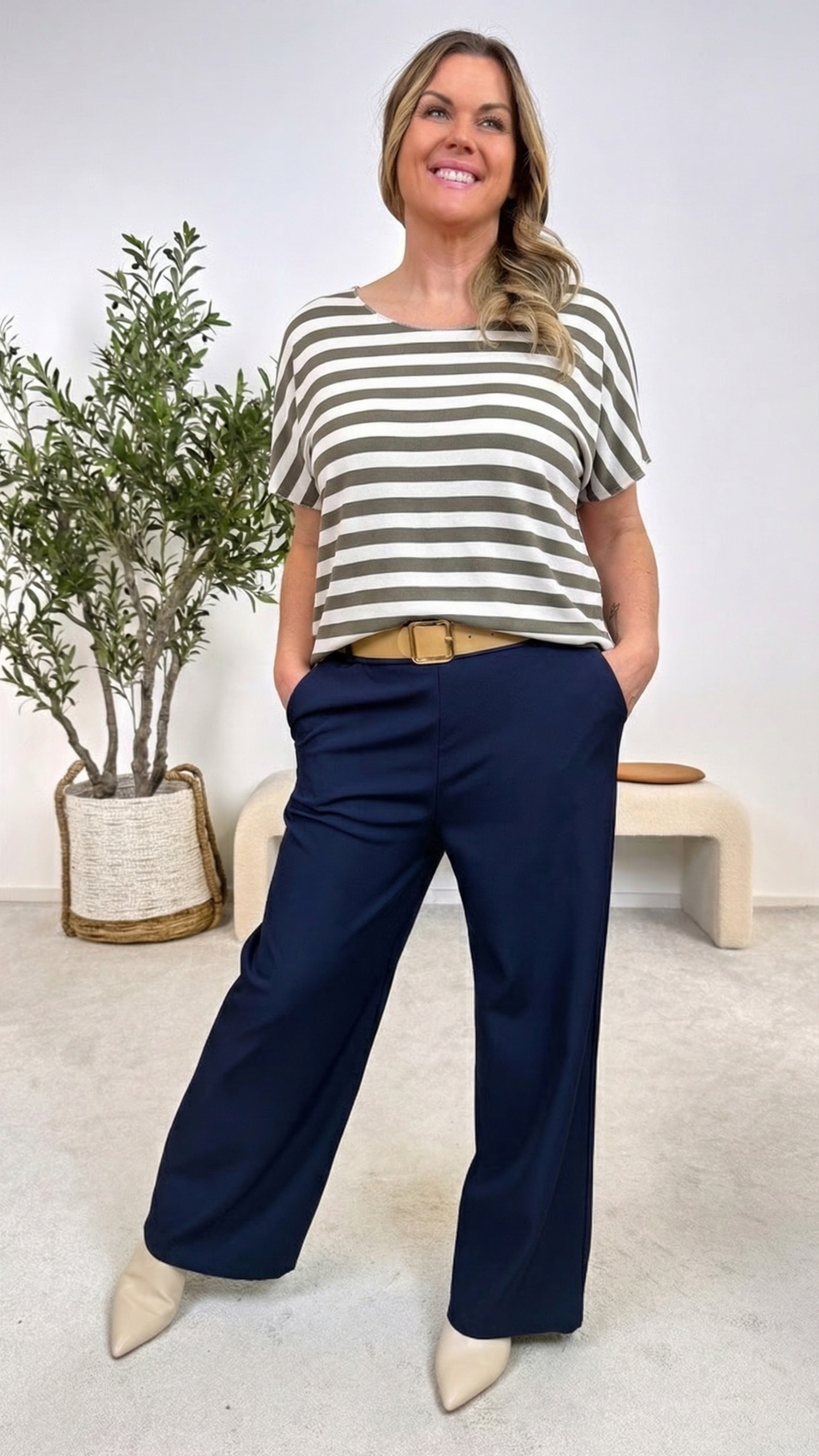 T-Shirt Coastal Chic *Taupe*