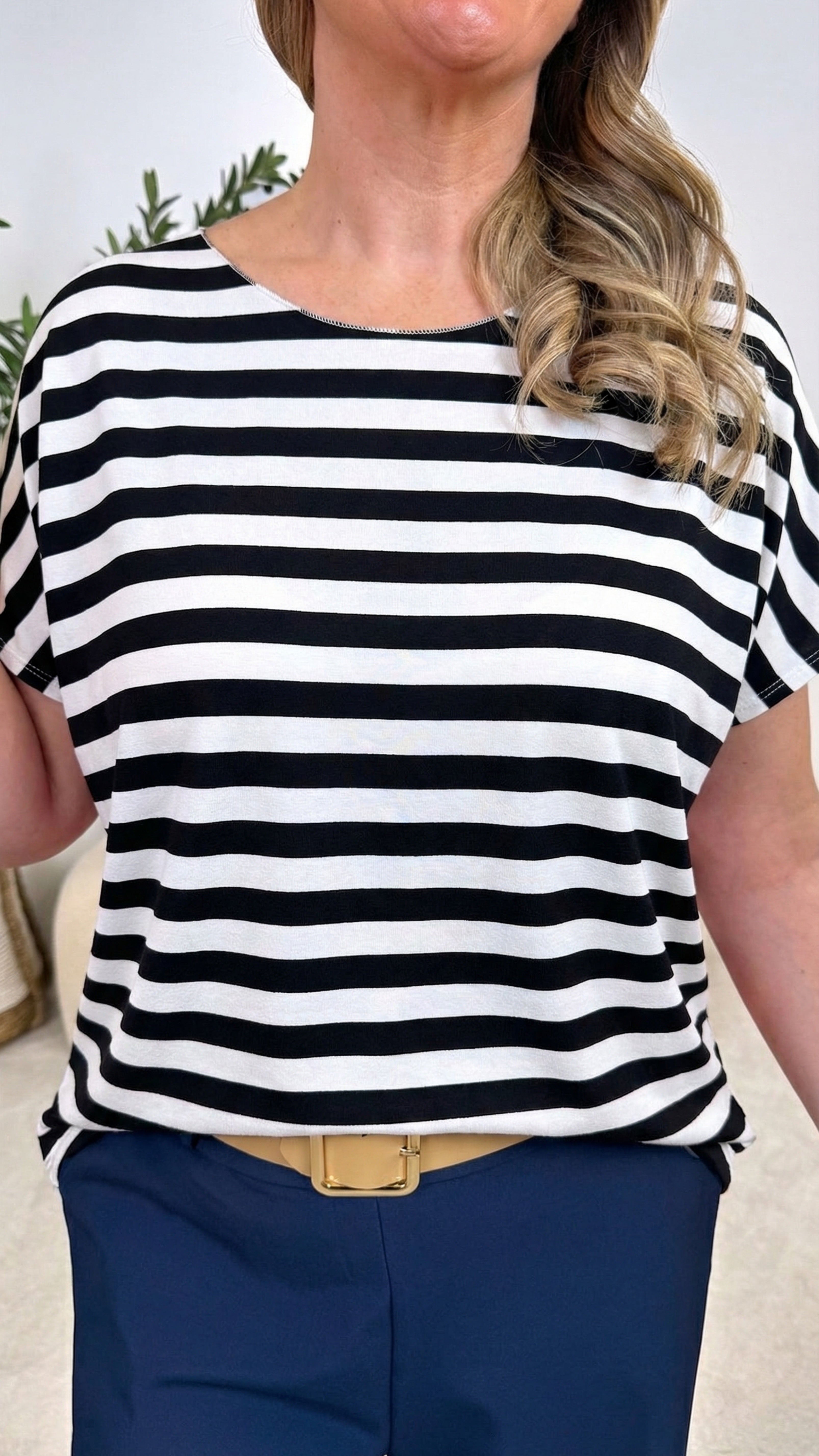 T-Shirt Coastal Chic *Schwarz*