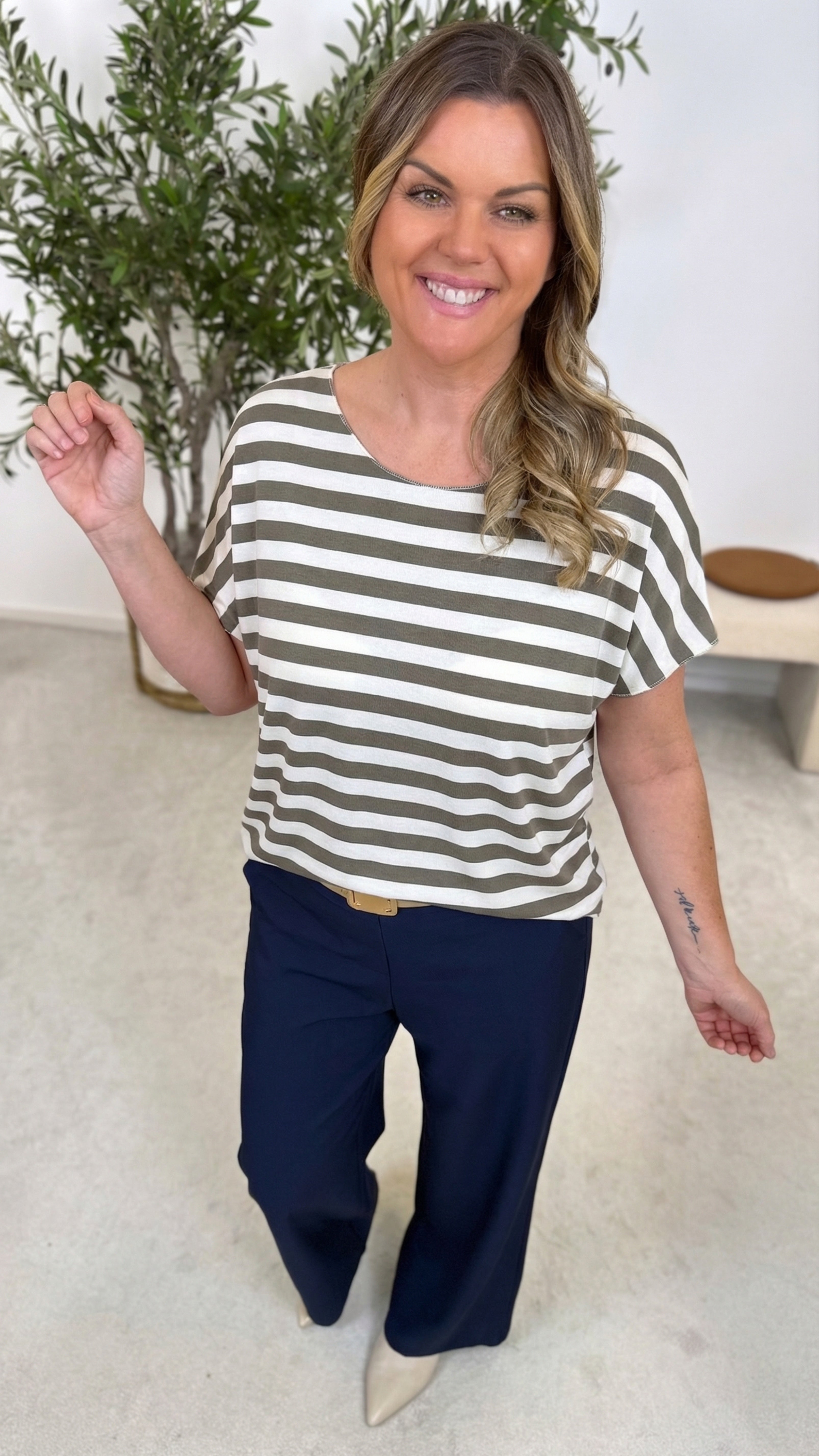 T-Shirt Coastal Chic *Taupe*