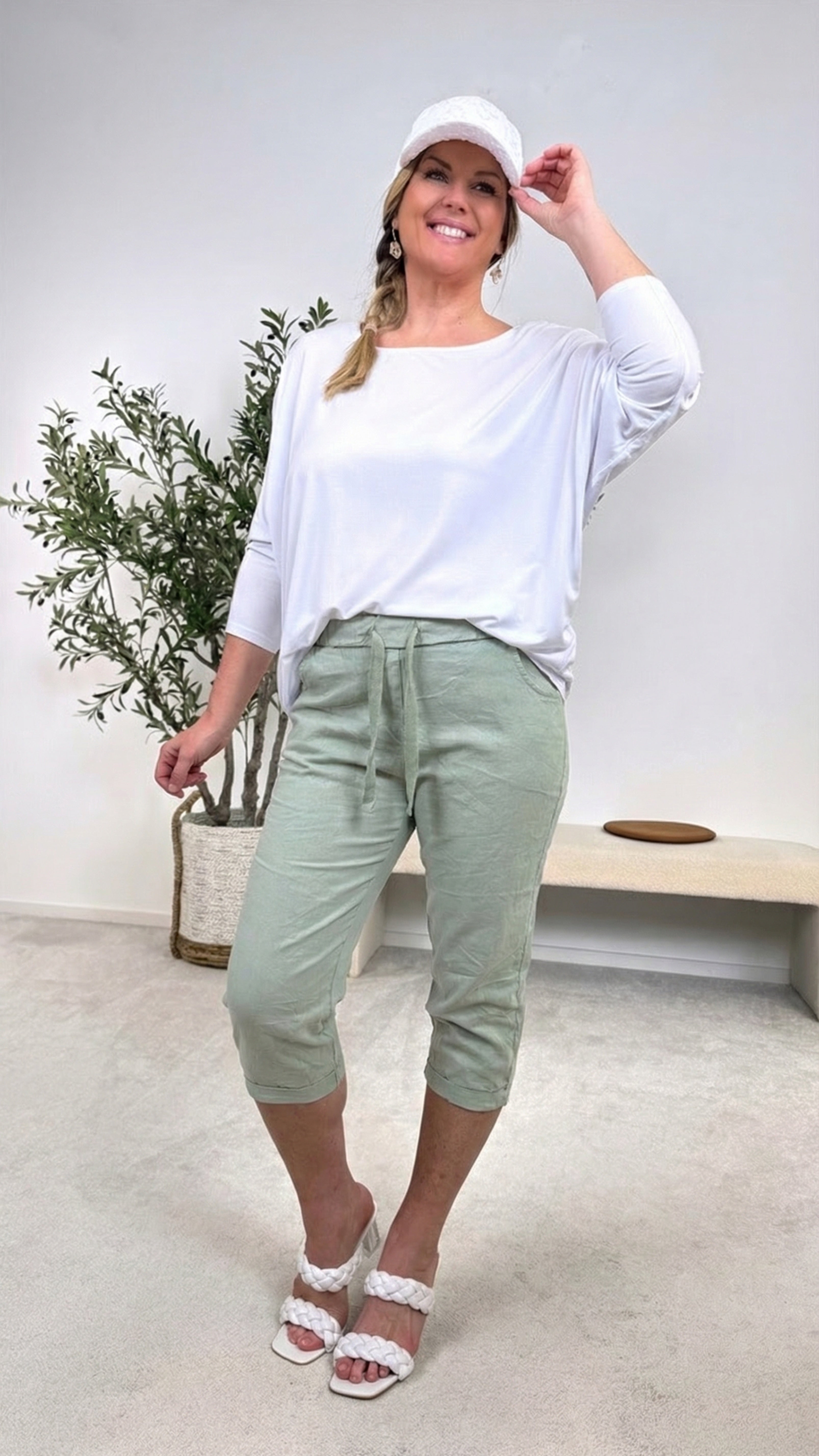 Capri Hose Summer Comfort *Khaki*