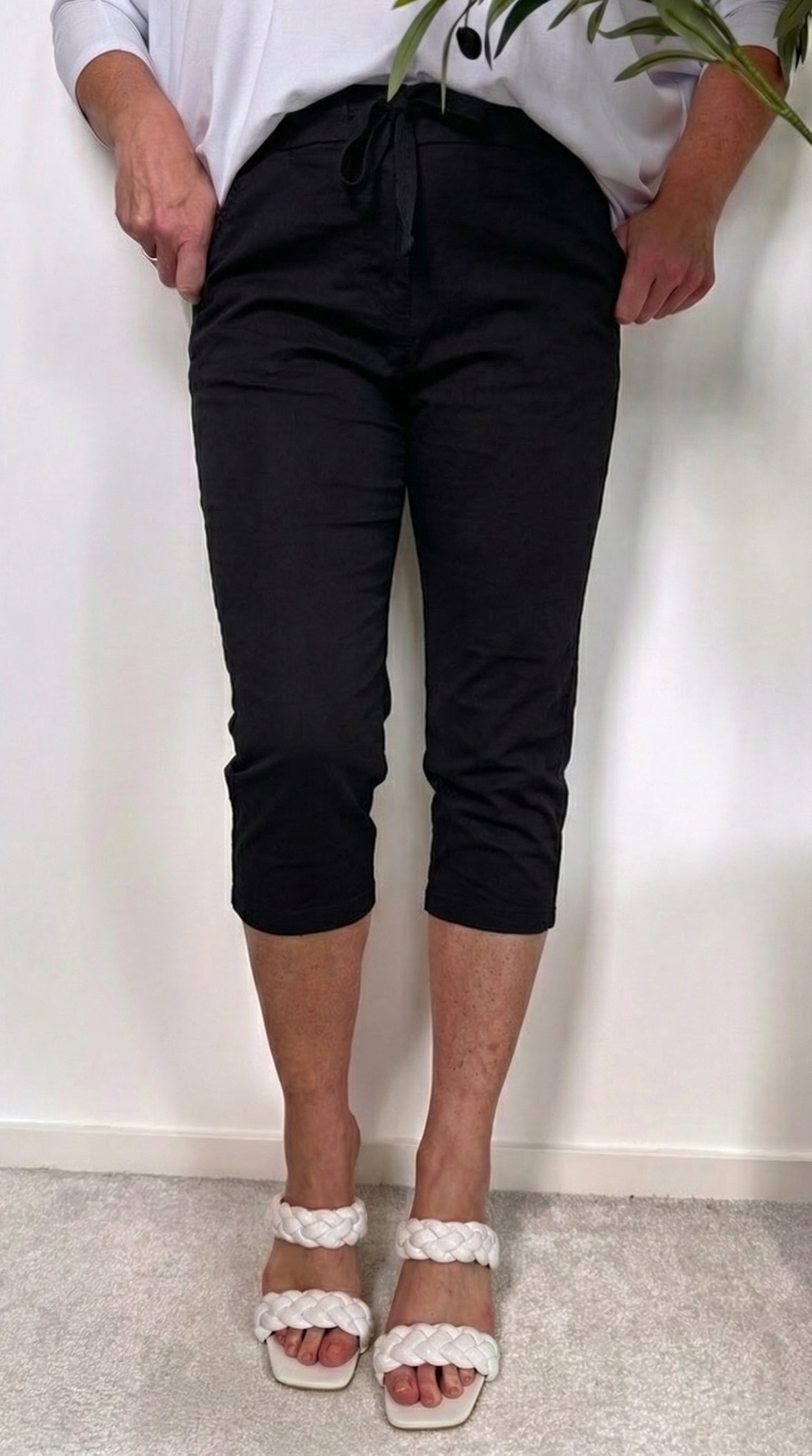 Capri Hose Summer Comfort *Schwarz*