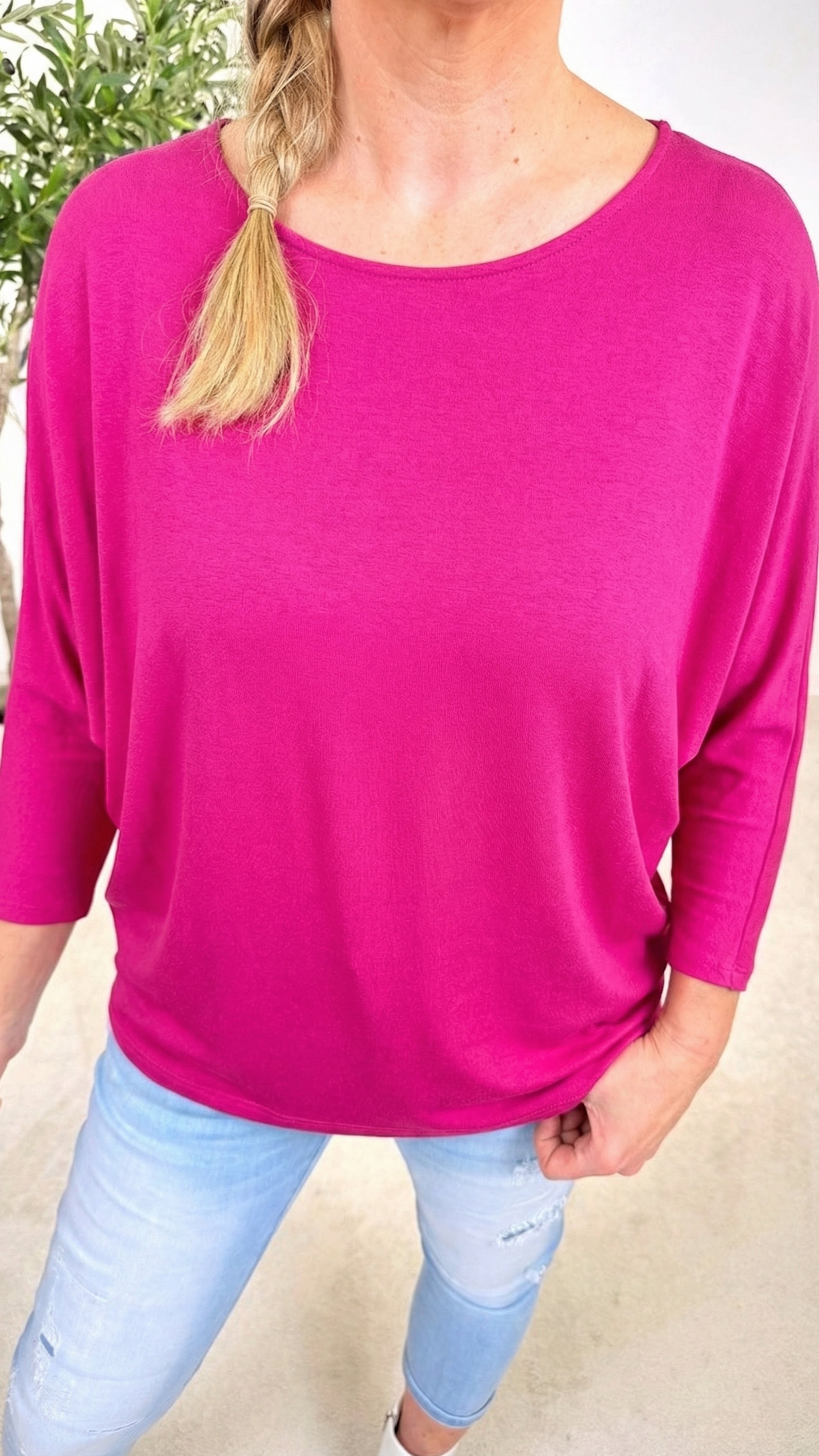 Langarmshirt Smooth Touch *Pink*