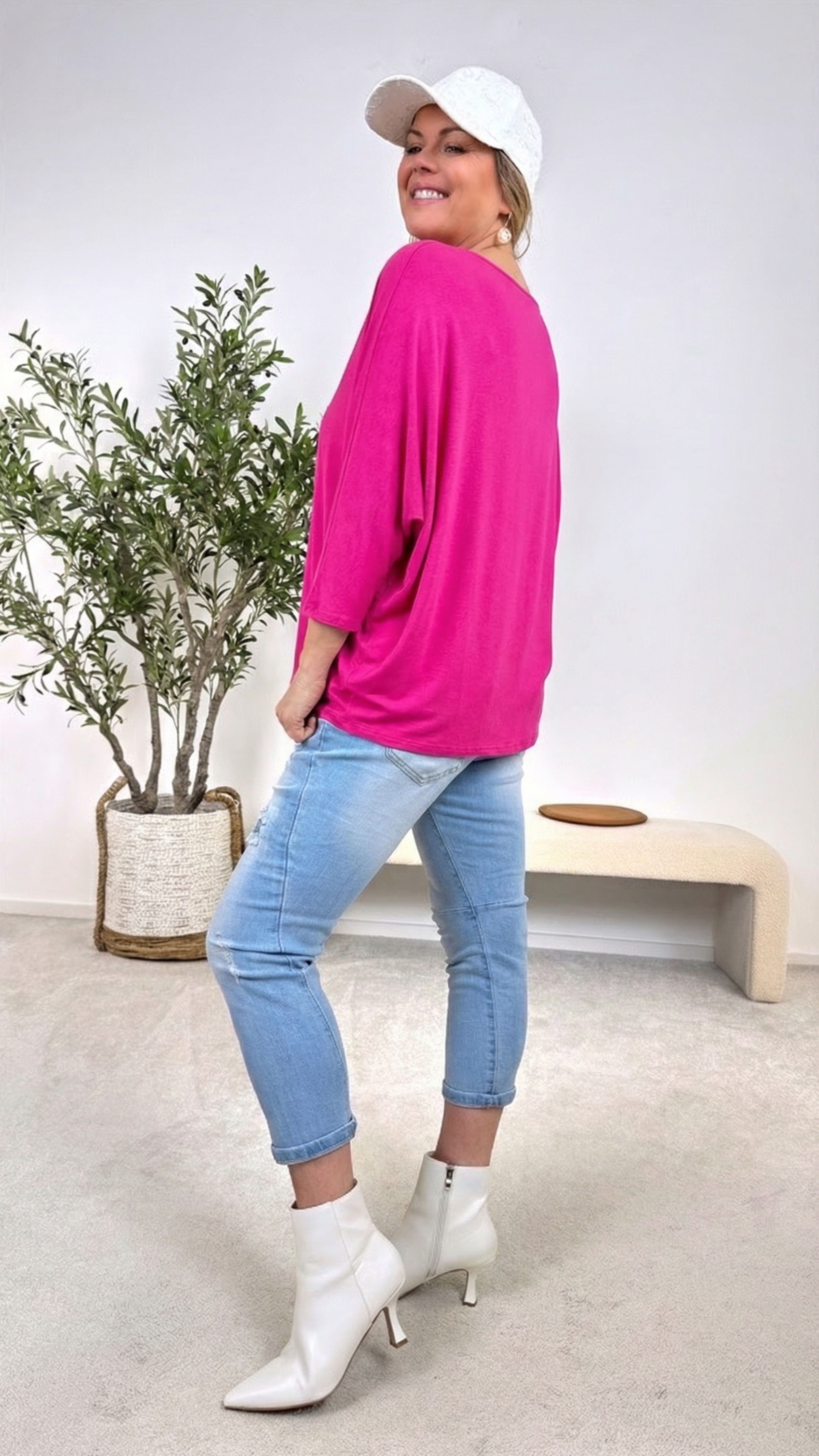 Langarmshirt Smooth Touch *Pink*
