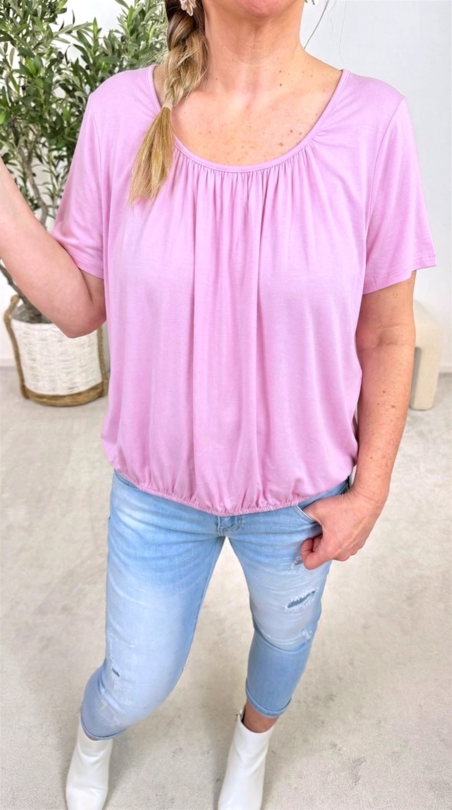 T-Shirt Happy Flow *Rosa*