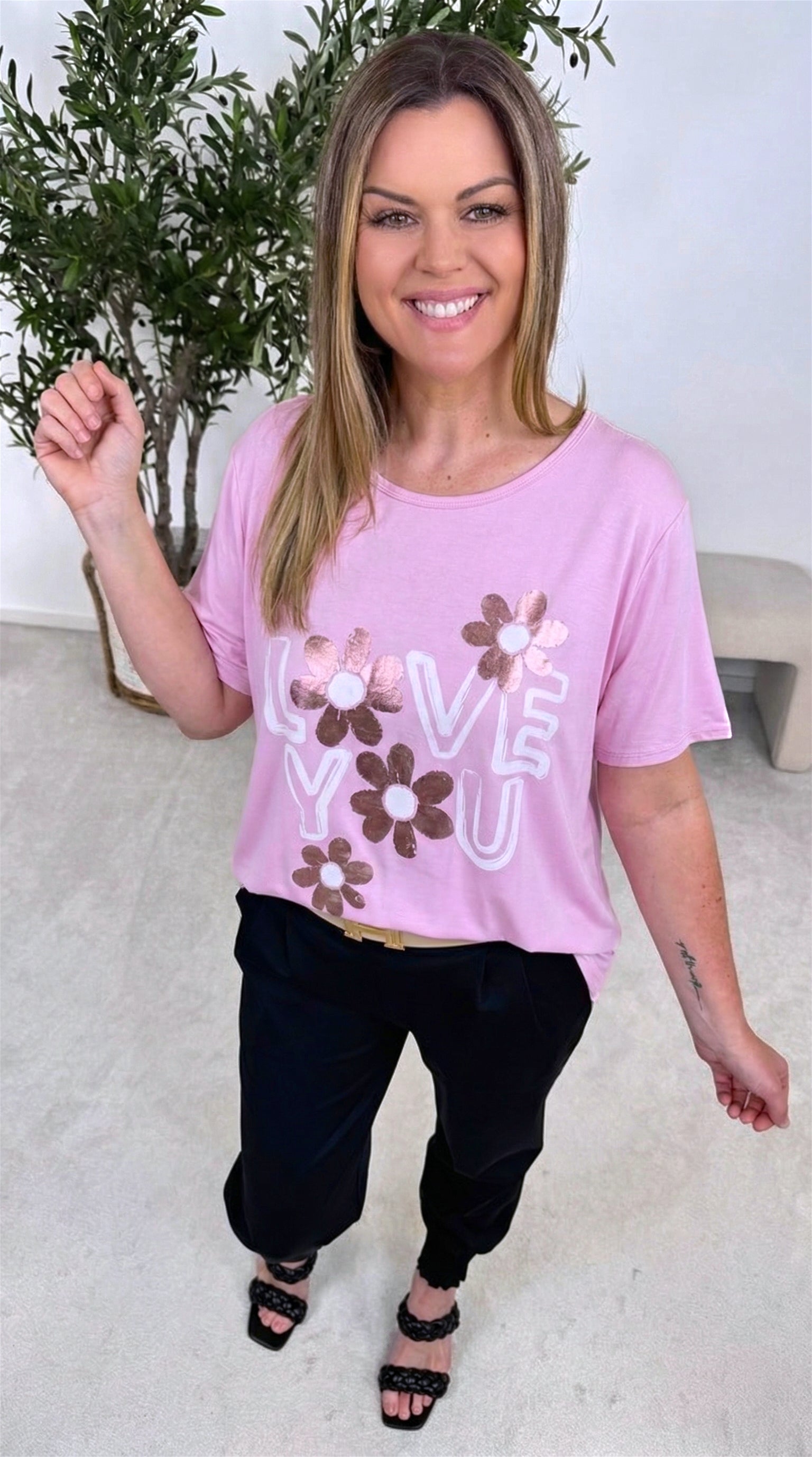 T-Shirt Lovely Day *Rosa*