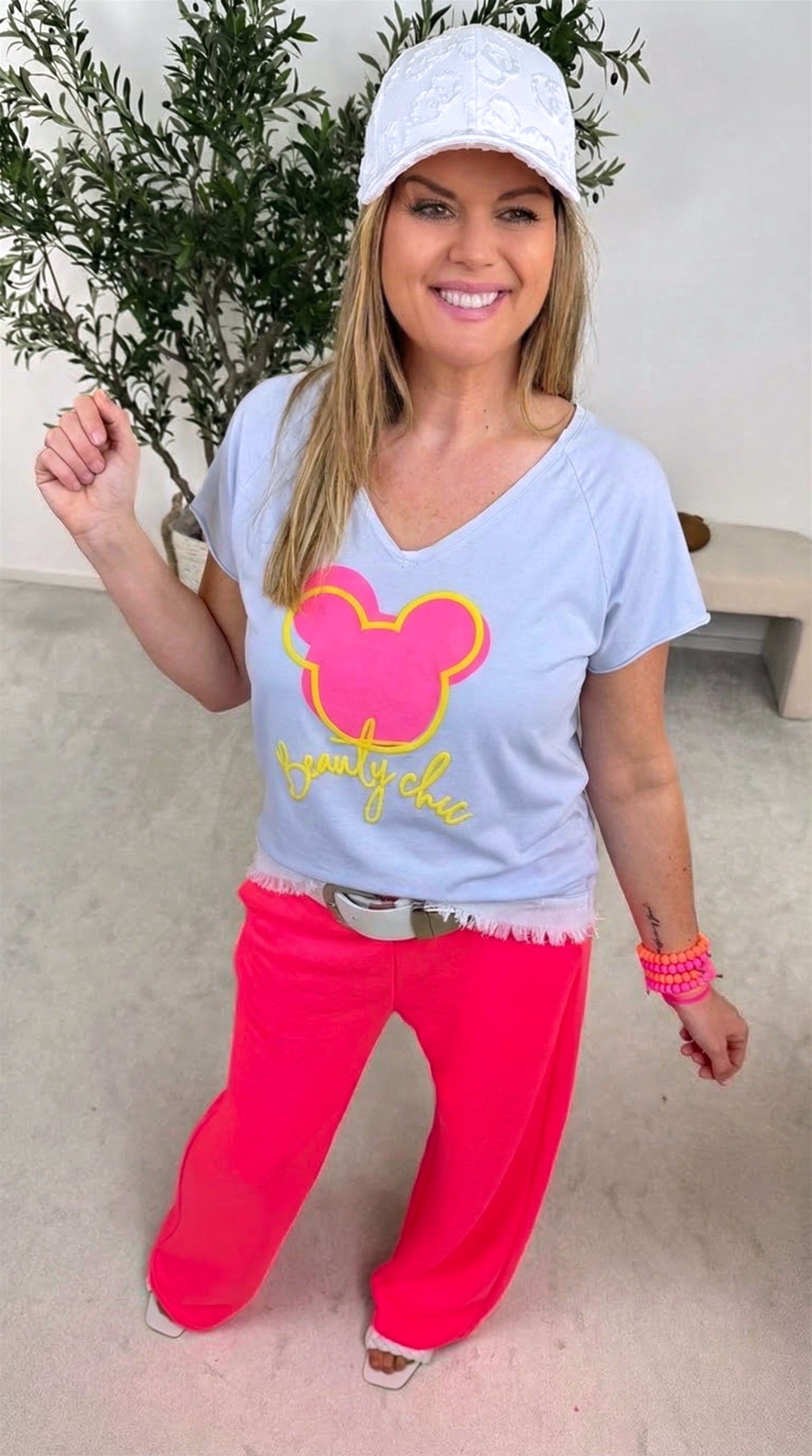 T-Shirt Street Beauty *Hellblau*