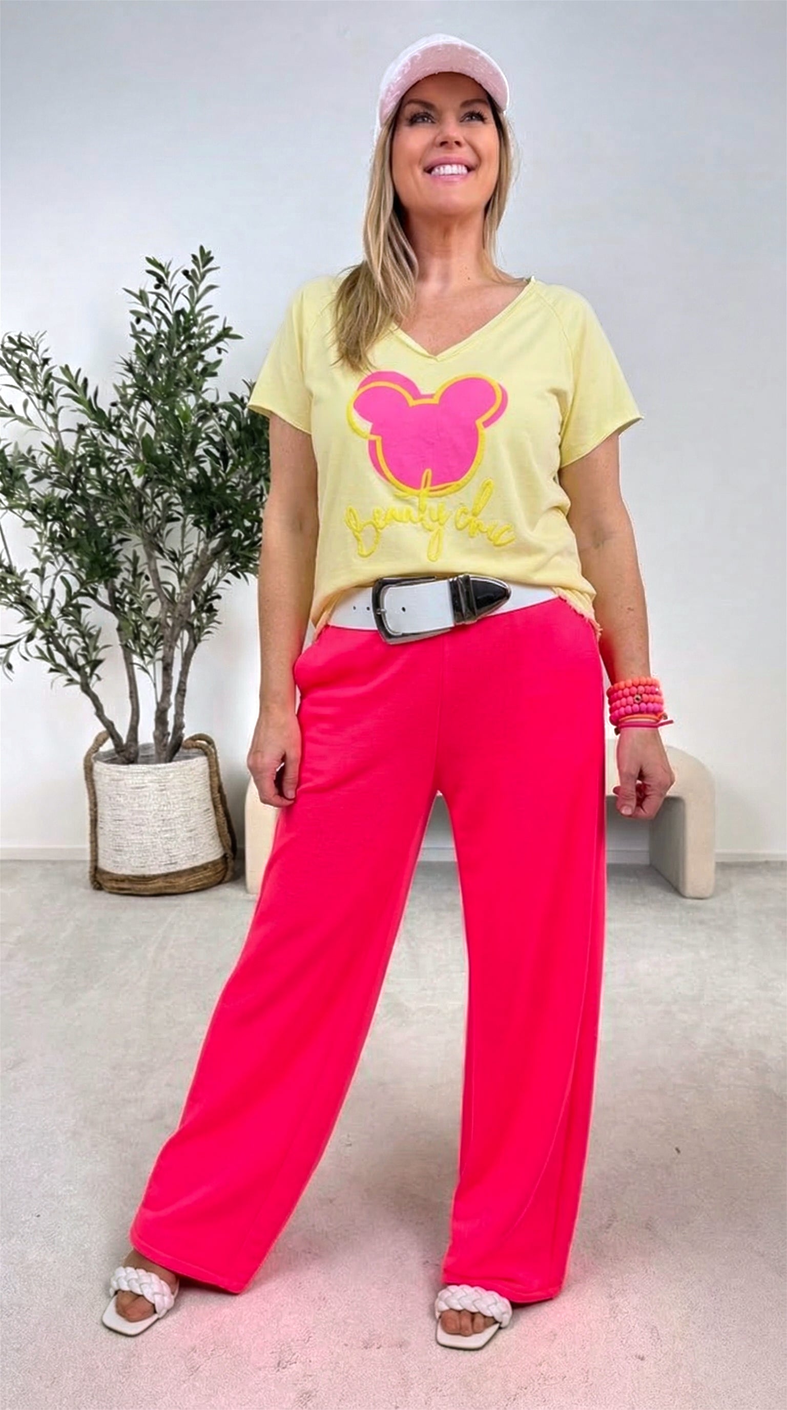 T-Shirt Street Beauty *Gelb*