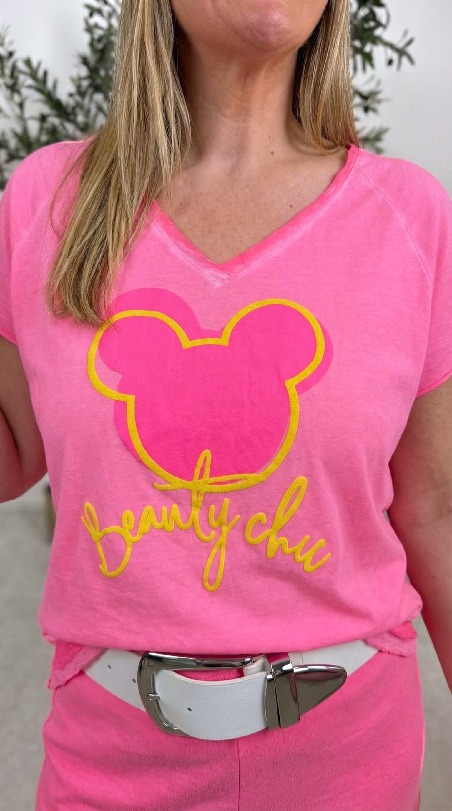 T-Shirt Street Beauty *Neon Pink*