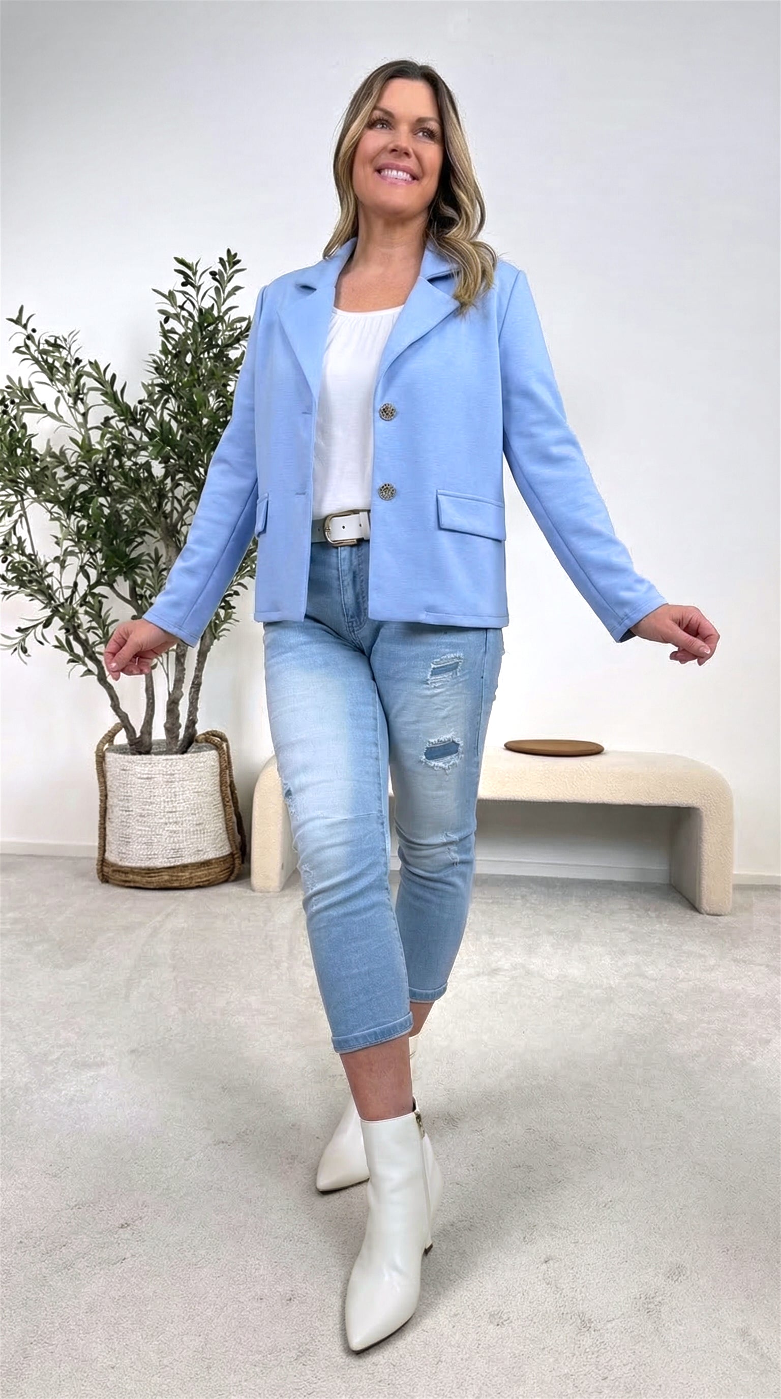 Blazer Silver Chic *Hellblau*