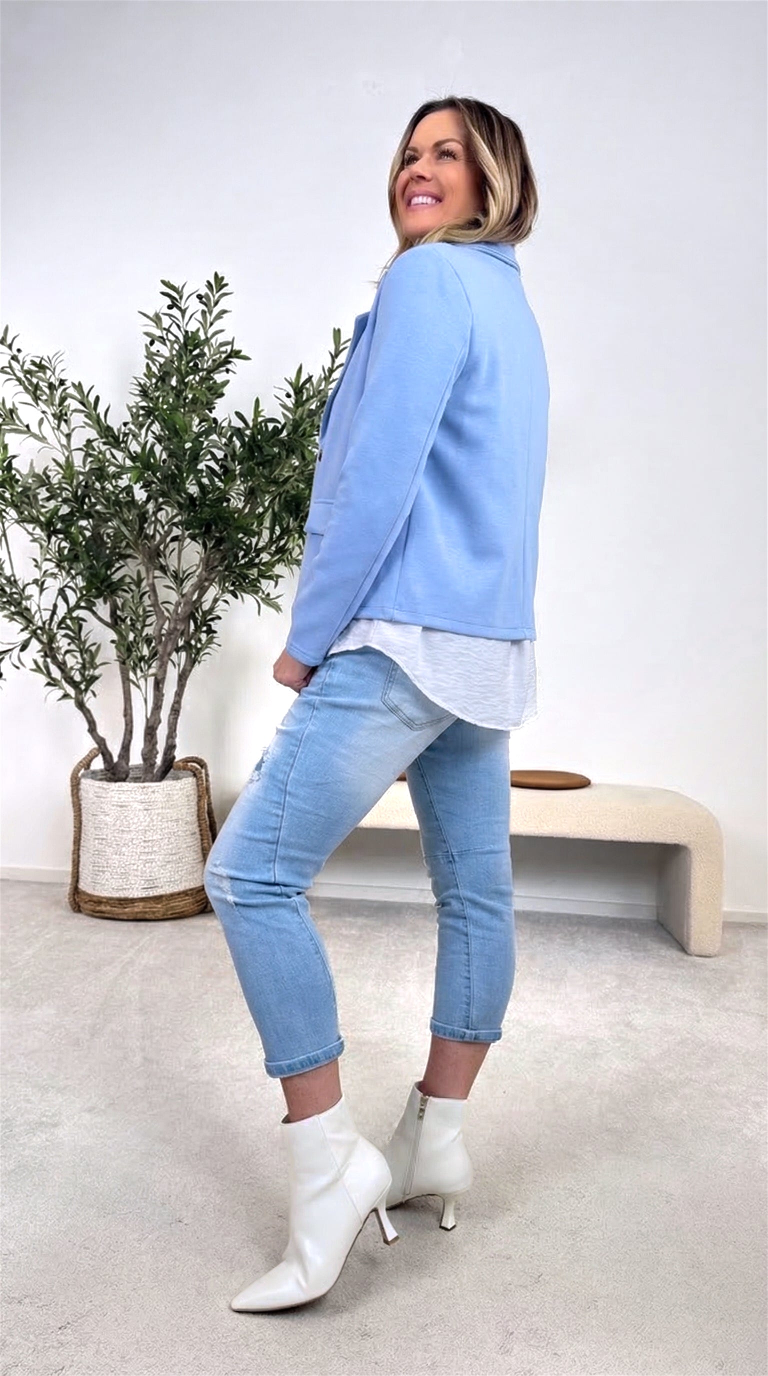 Blazer Silver Chic *Hellblau*