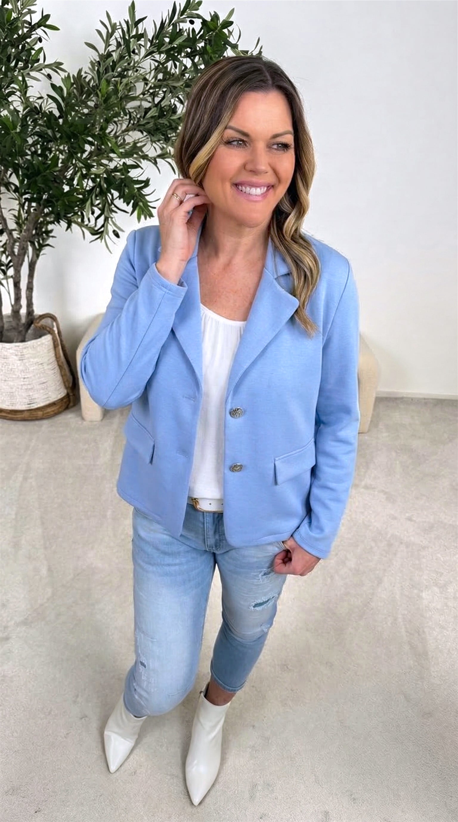 Blazer Silver Chic *Hellblau*