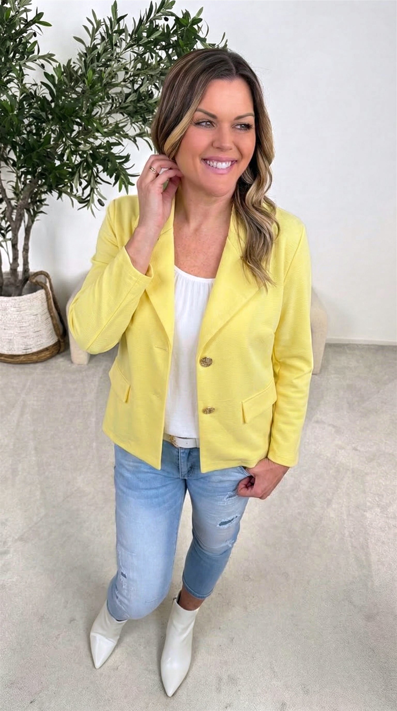 Blazer Silver Chic *Gelb*