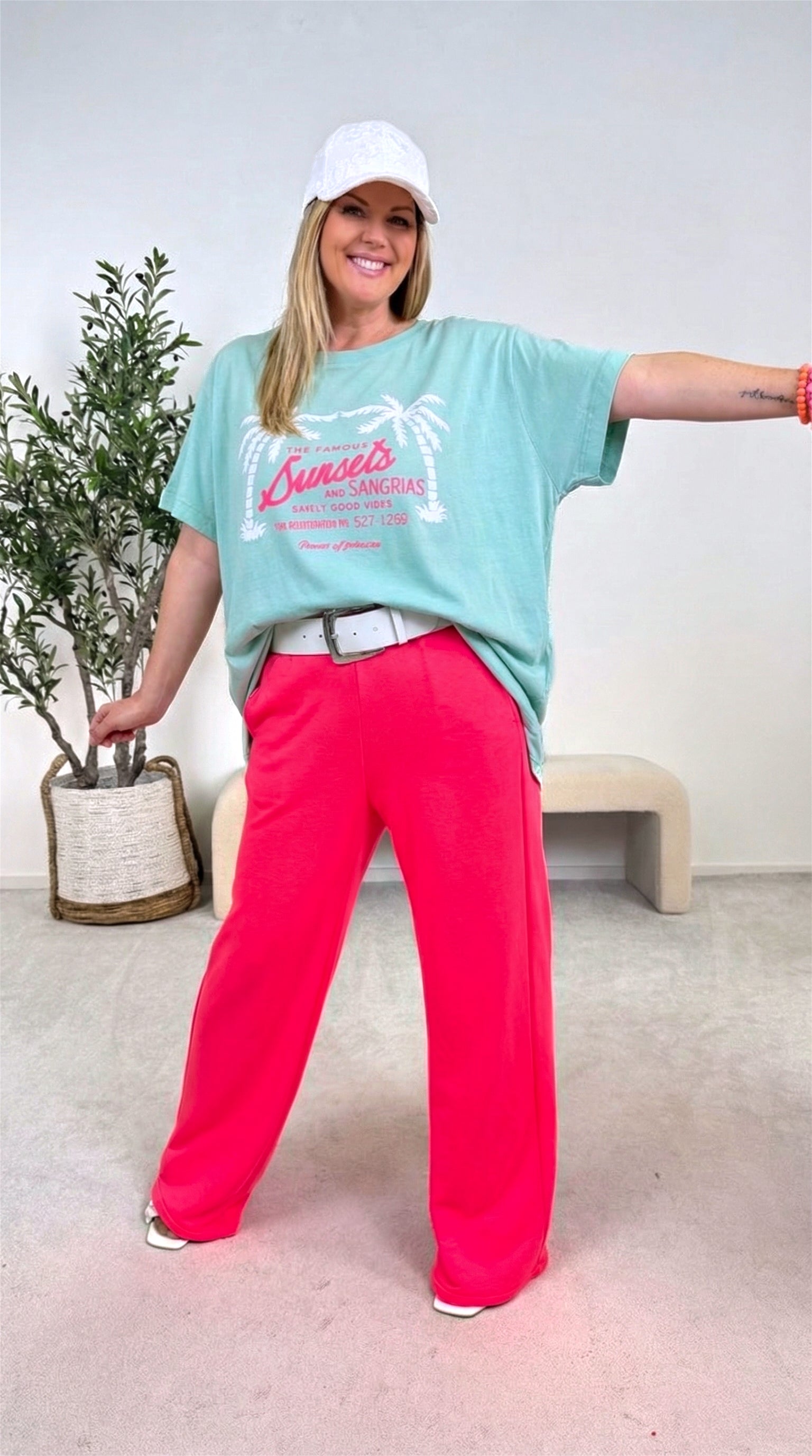 T-Shirt Famous Sunset *Mint*