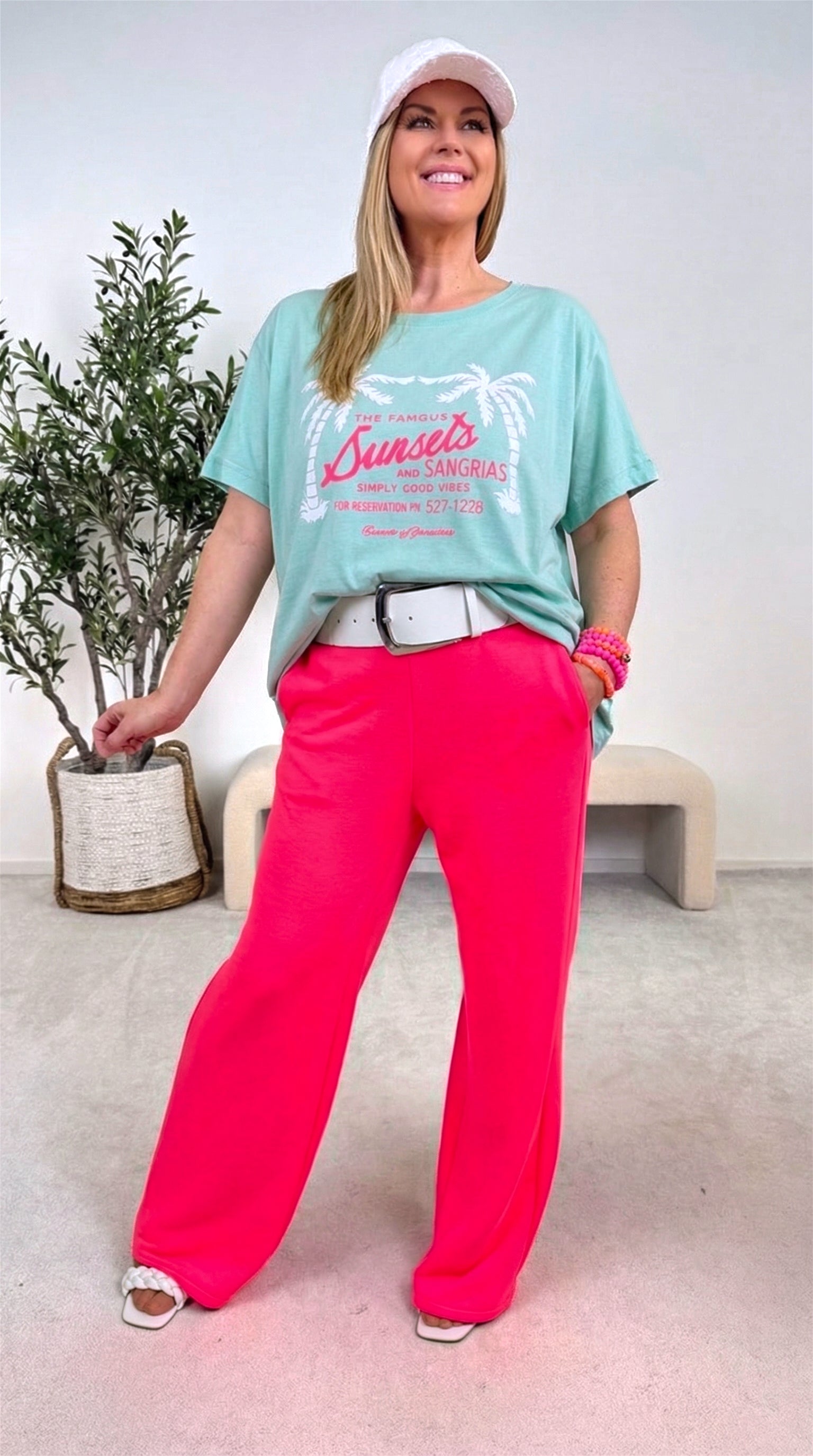 T-Shirt Famous Sunset *Mint*