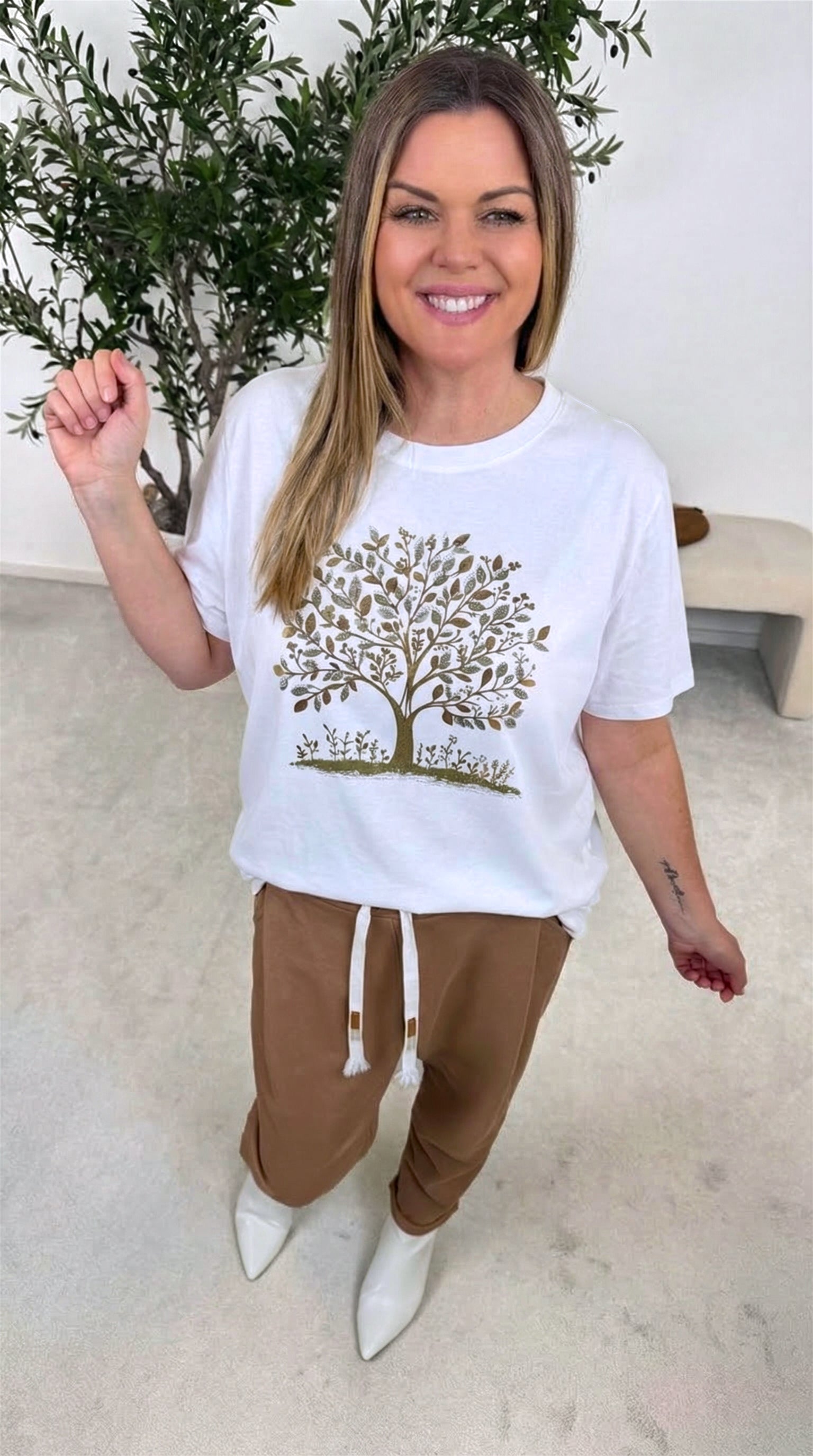 T-Shirt Glitter Tree *Big Size*