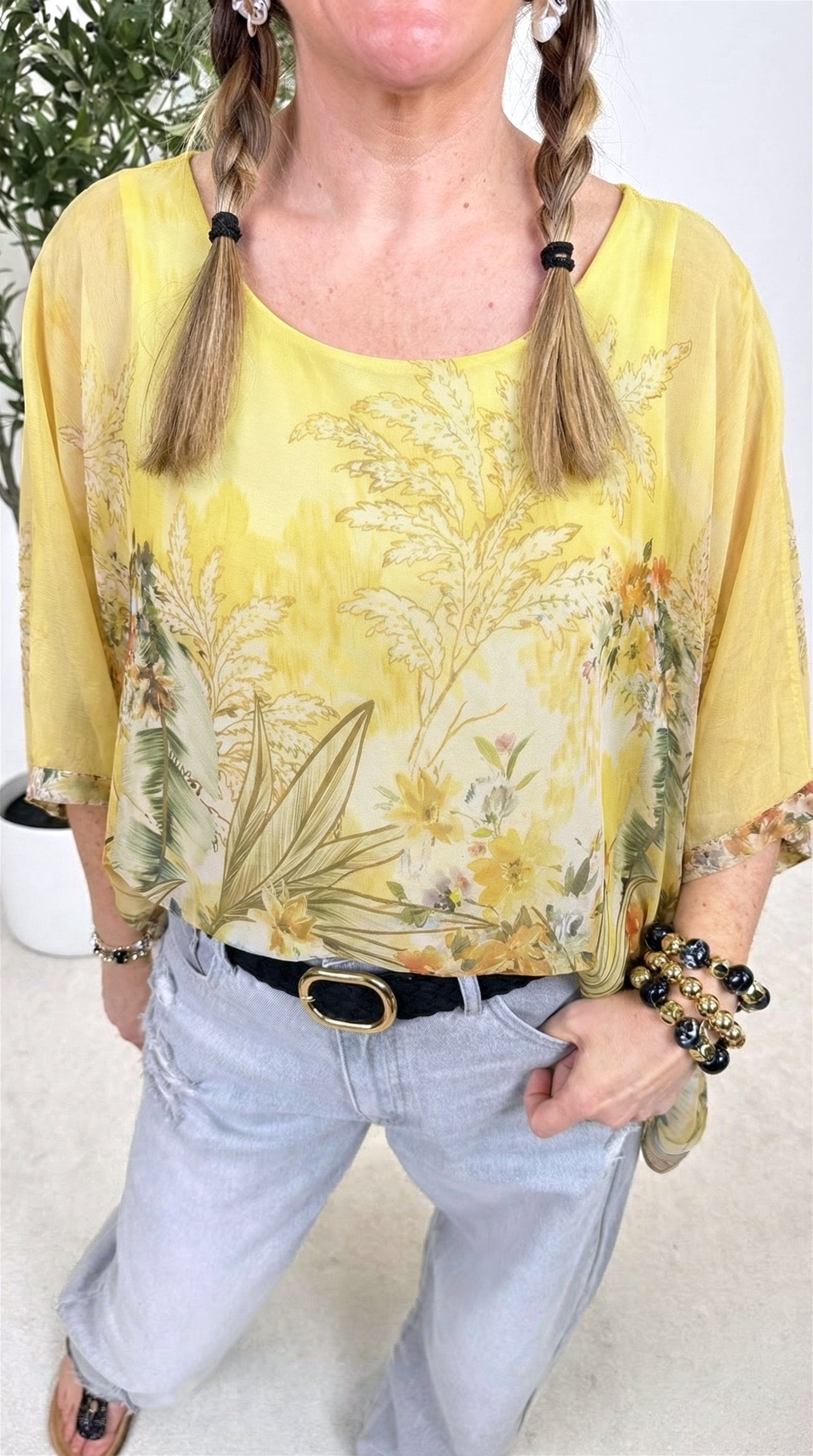 Blusenshirt Serenity *Gelb*