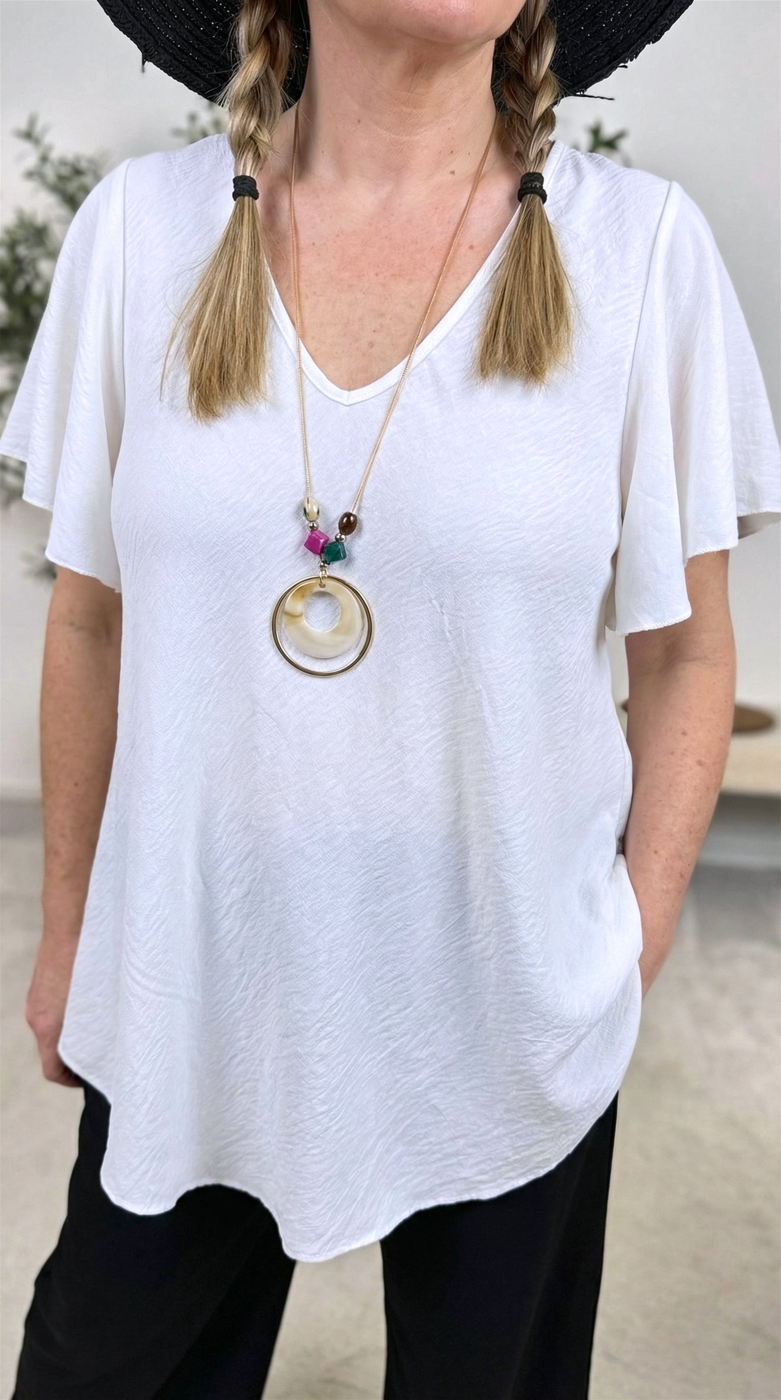 Blusenshirt Amalfi Mood *Weiß*