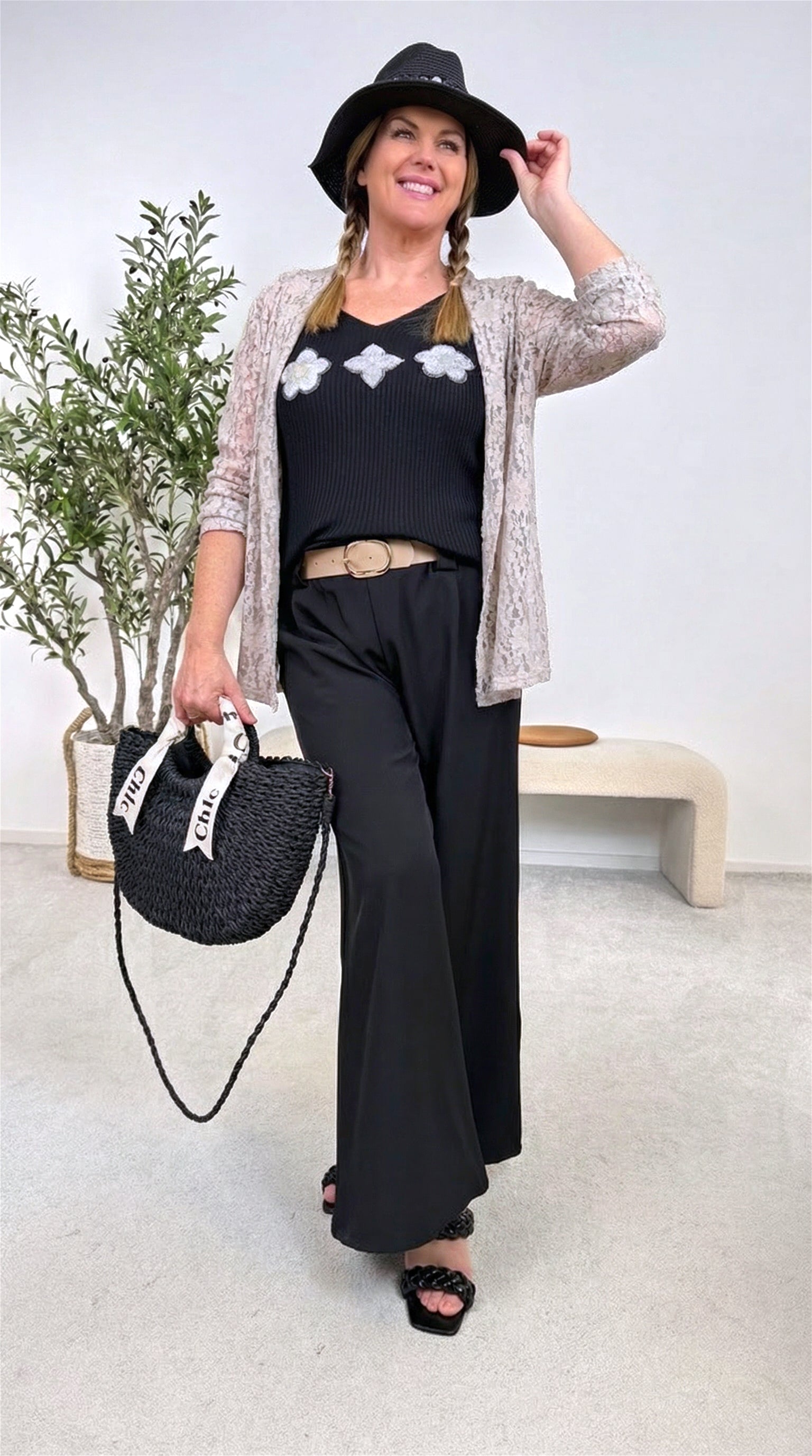 Spitzen-Cardigan Mystic Lace *Beige*