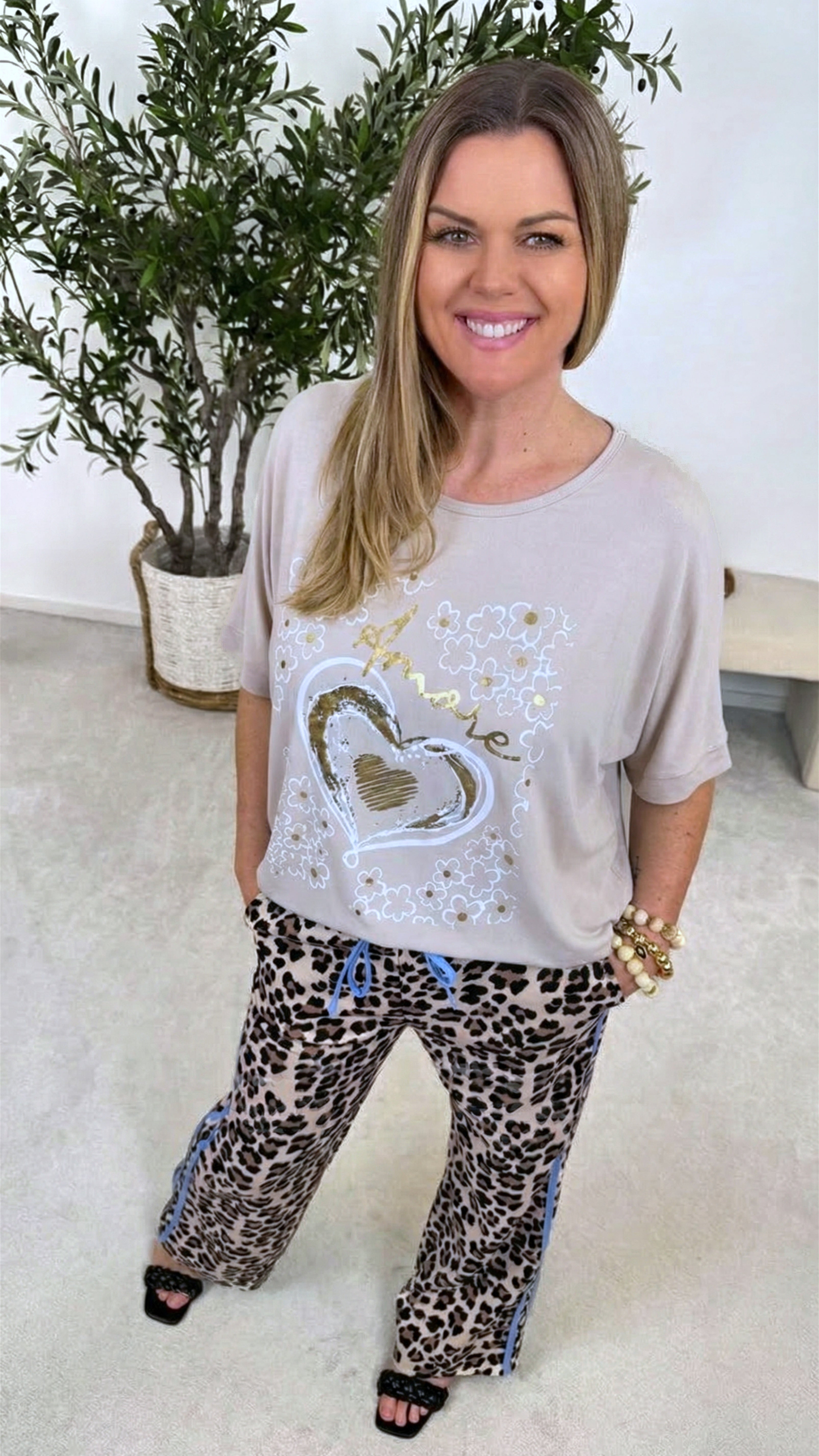 T-Shirt Amore *Beige*