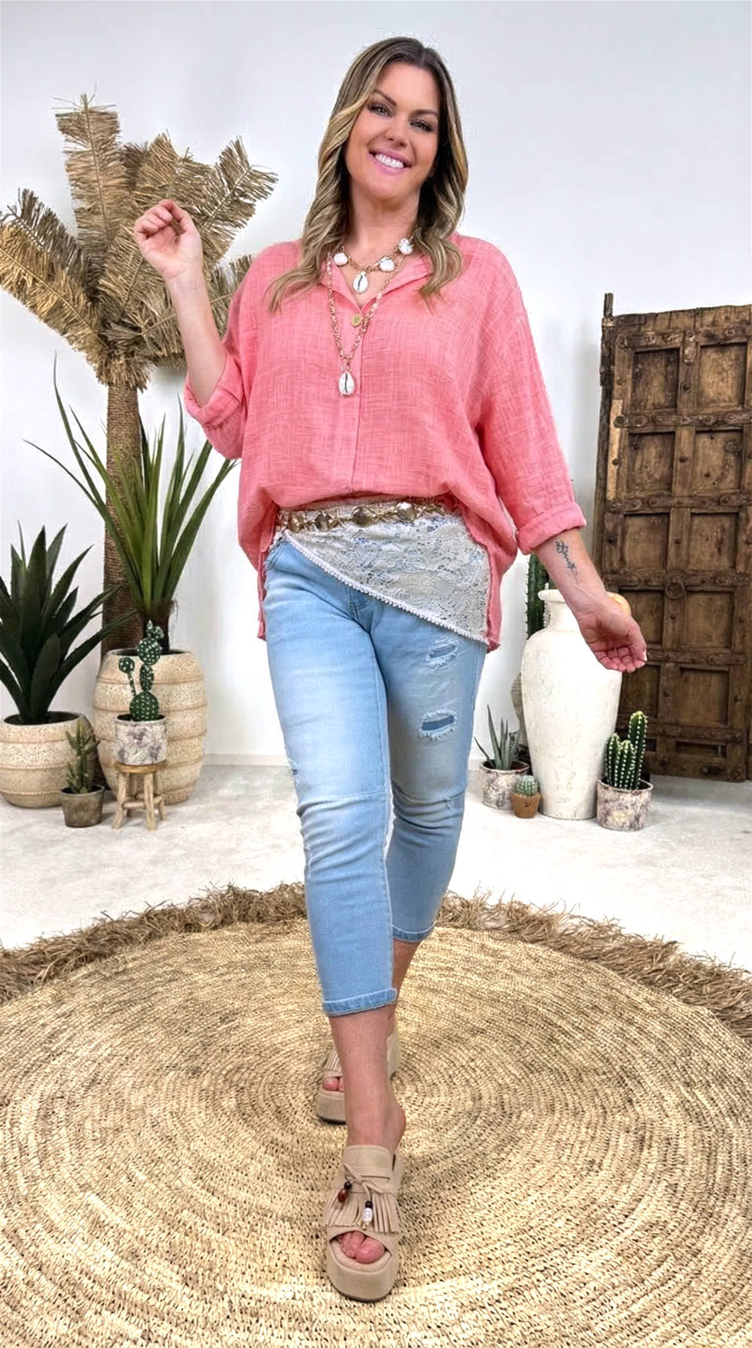 Bluse Wild Serenity *Apricot*