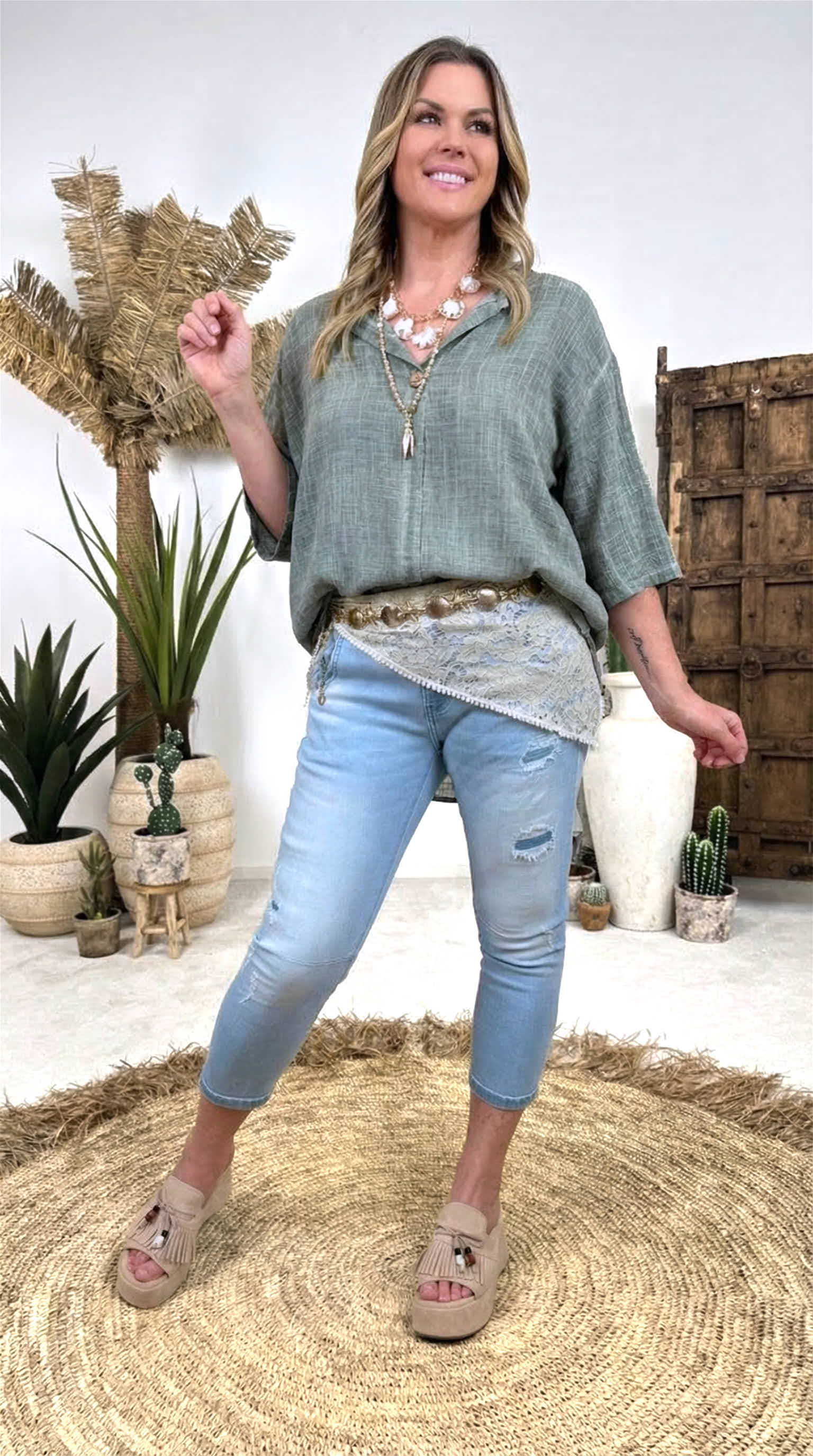 Bluse Wild Serenity *Khaki*