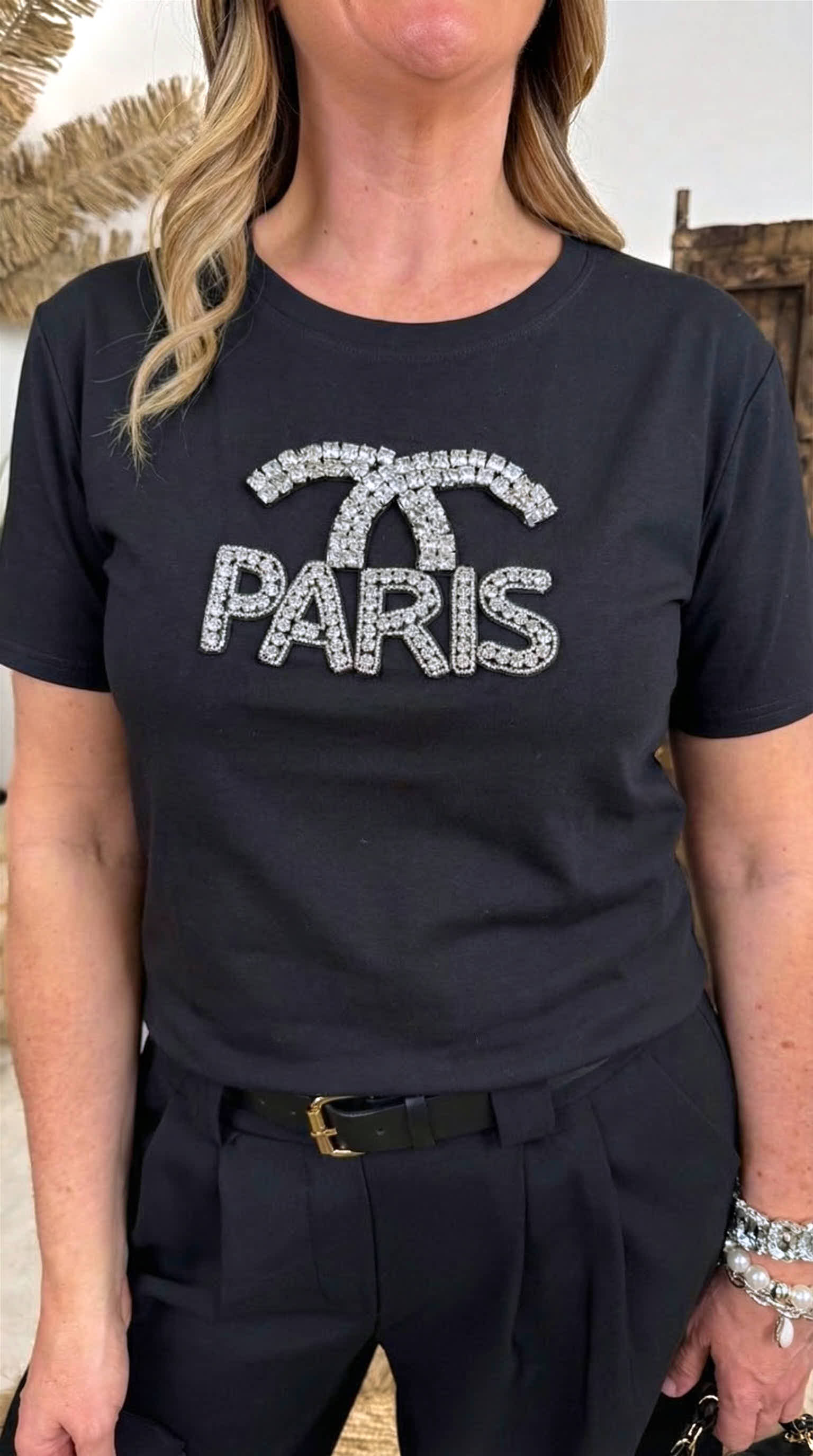 T-Shirt Paris *Schwarz*