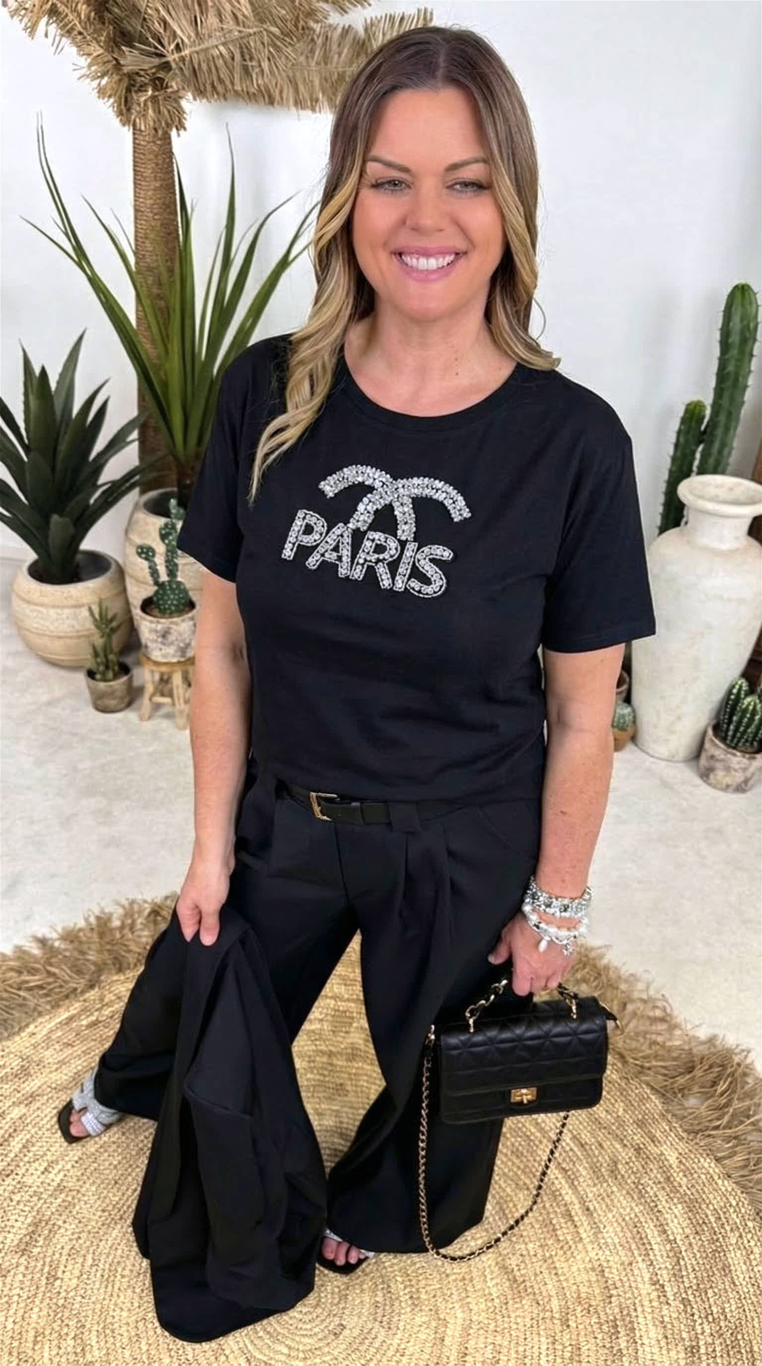 T-Shirt Paris *Schwarz*