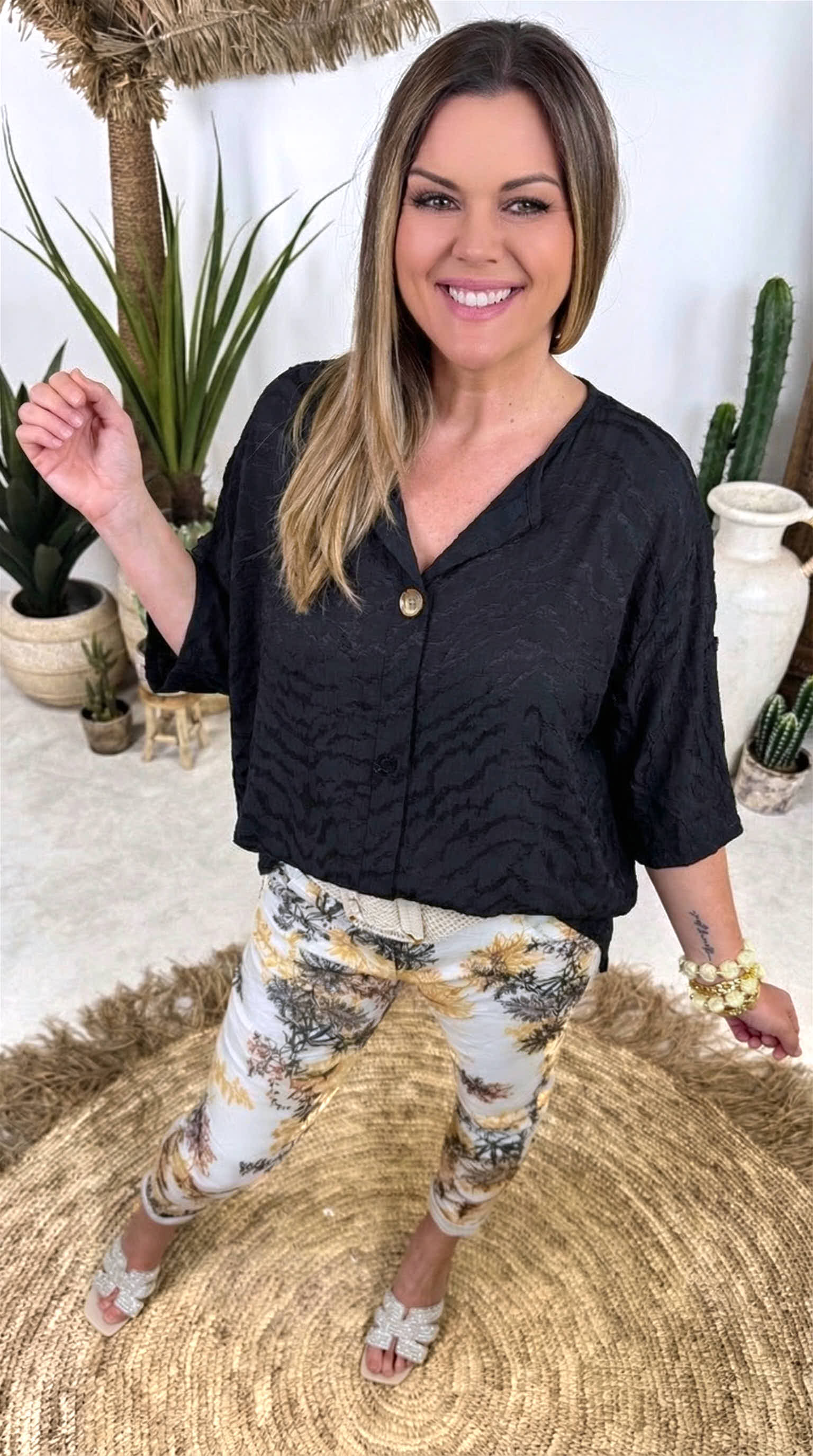 Bluse City Breeze *Schwarz*