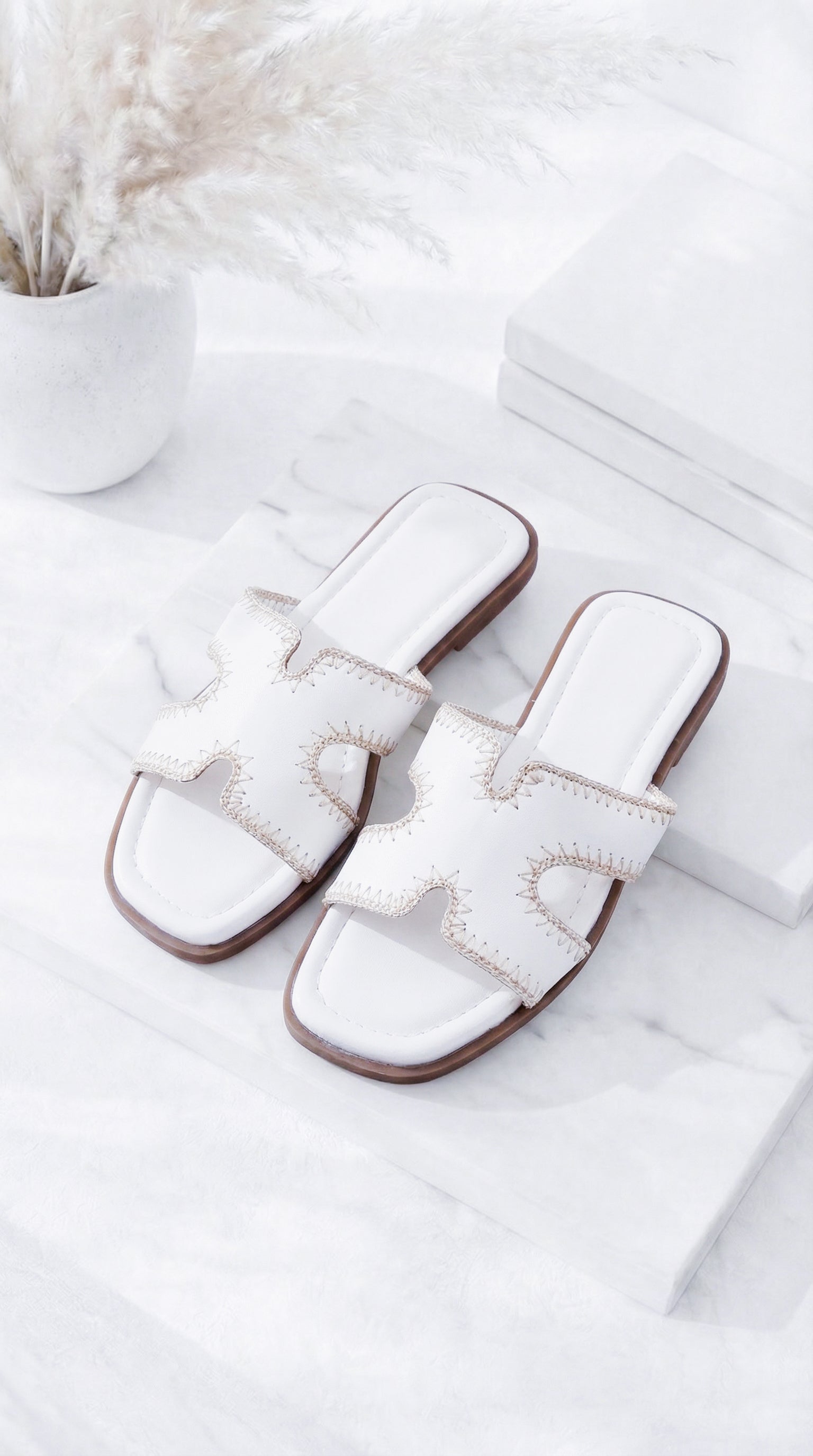 Sandale Calm Elegance *Weiß*