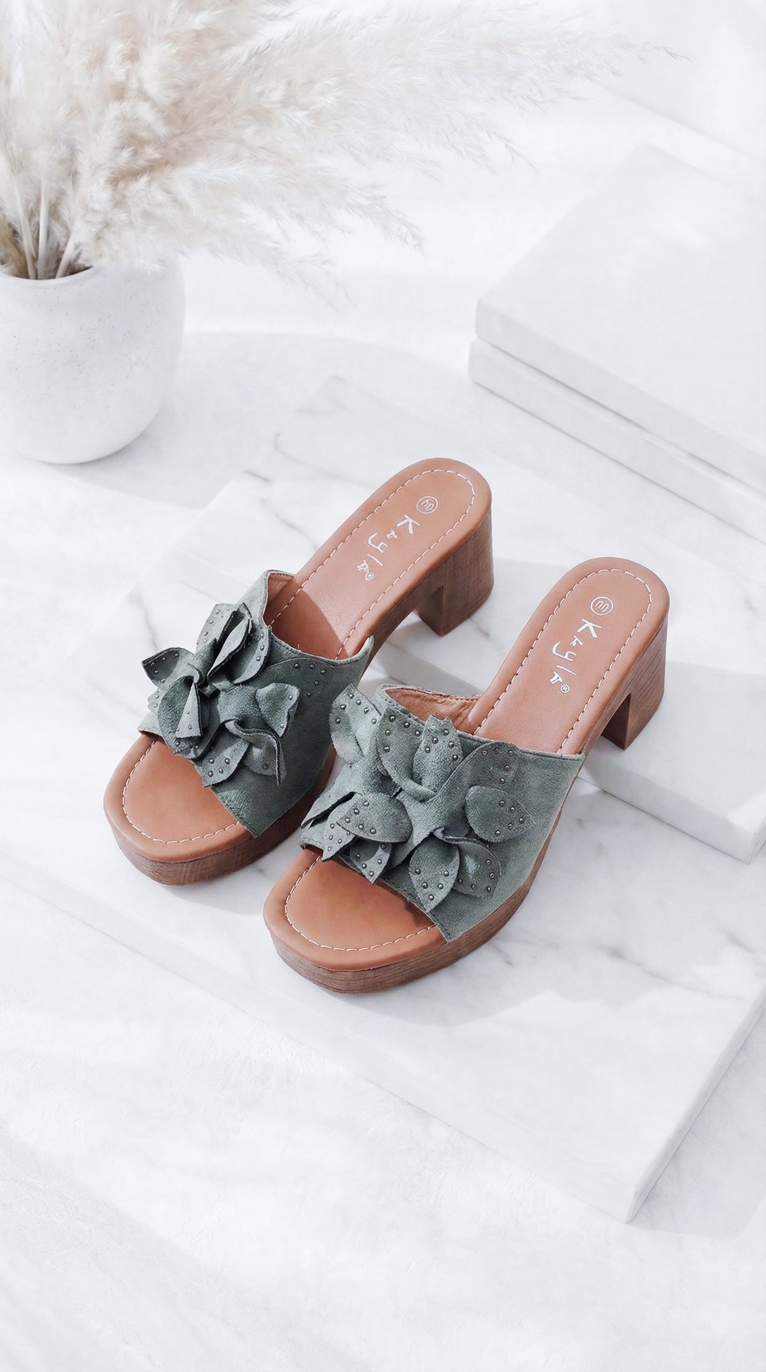 Sandale Summer Flower *Khaki*