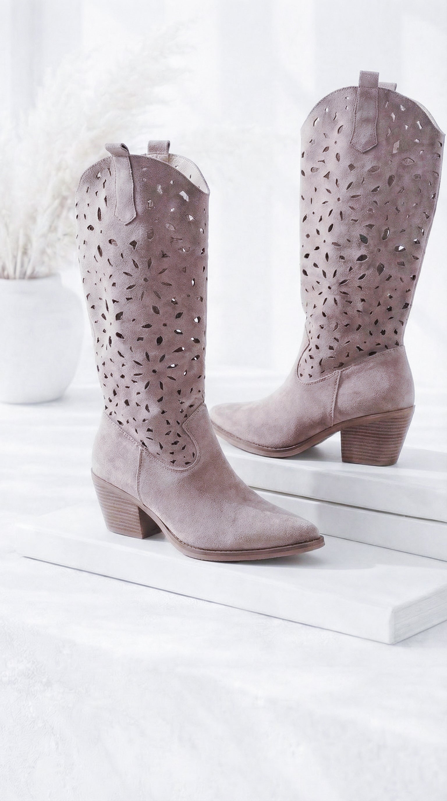 Stiefel Boho Bloom *Taupe*