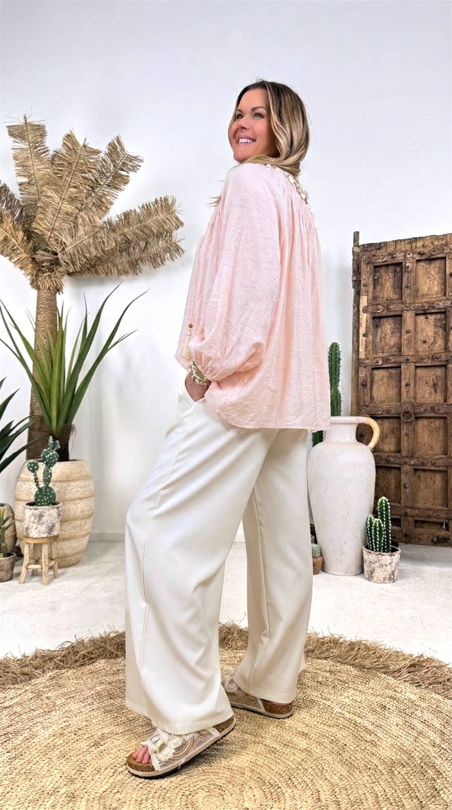 Blusenshirt Bali Harmony *Rosa*