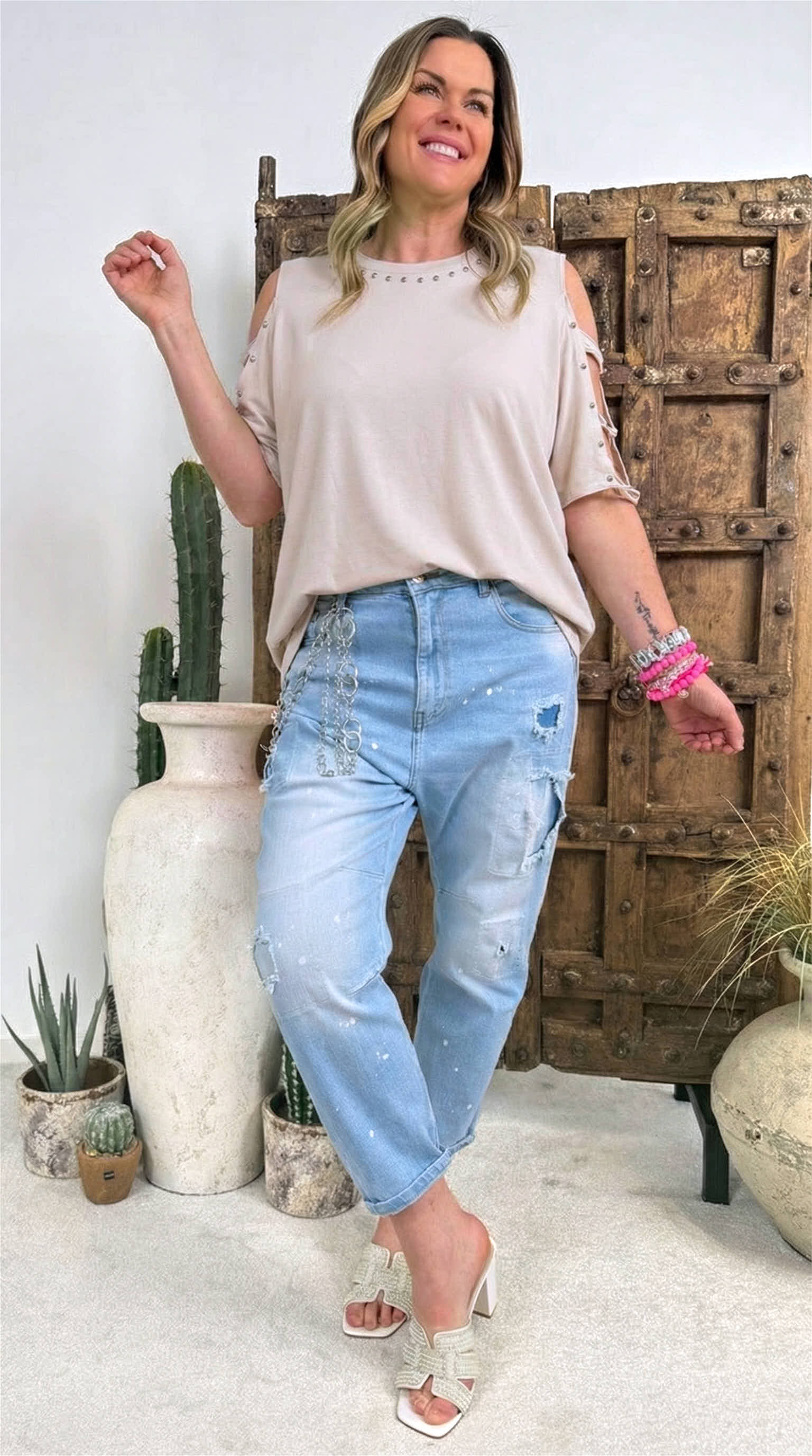 T-Shirt Bold Elegance *Beige*