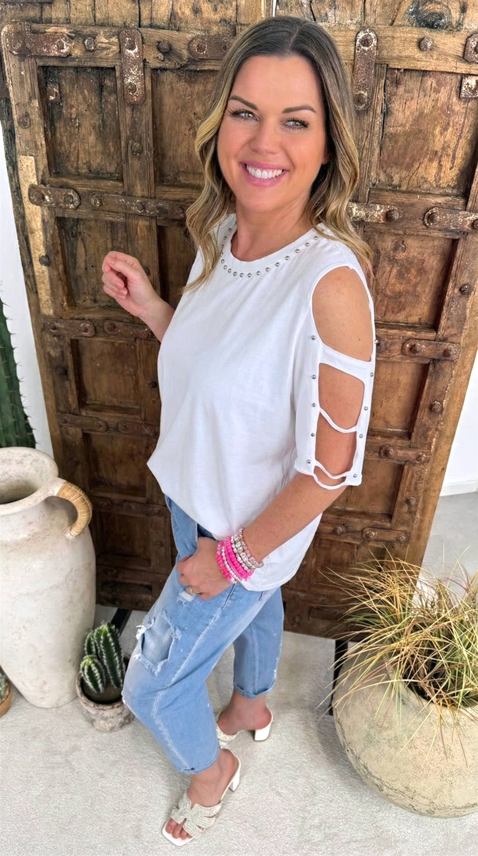 T-Shirt Bold Elegance *Weiß*