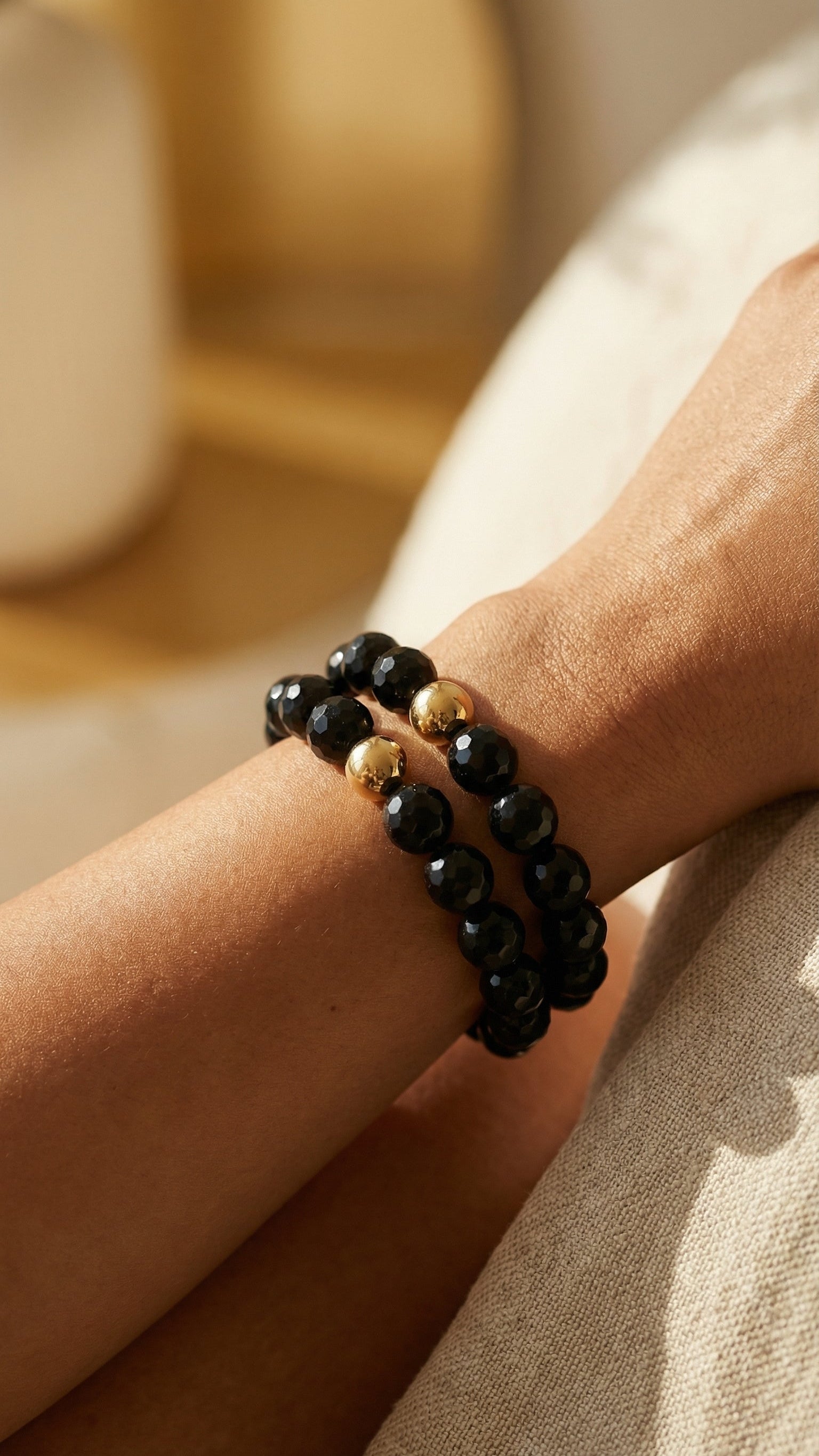 Perlenarmband Glam Edge