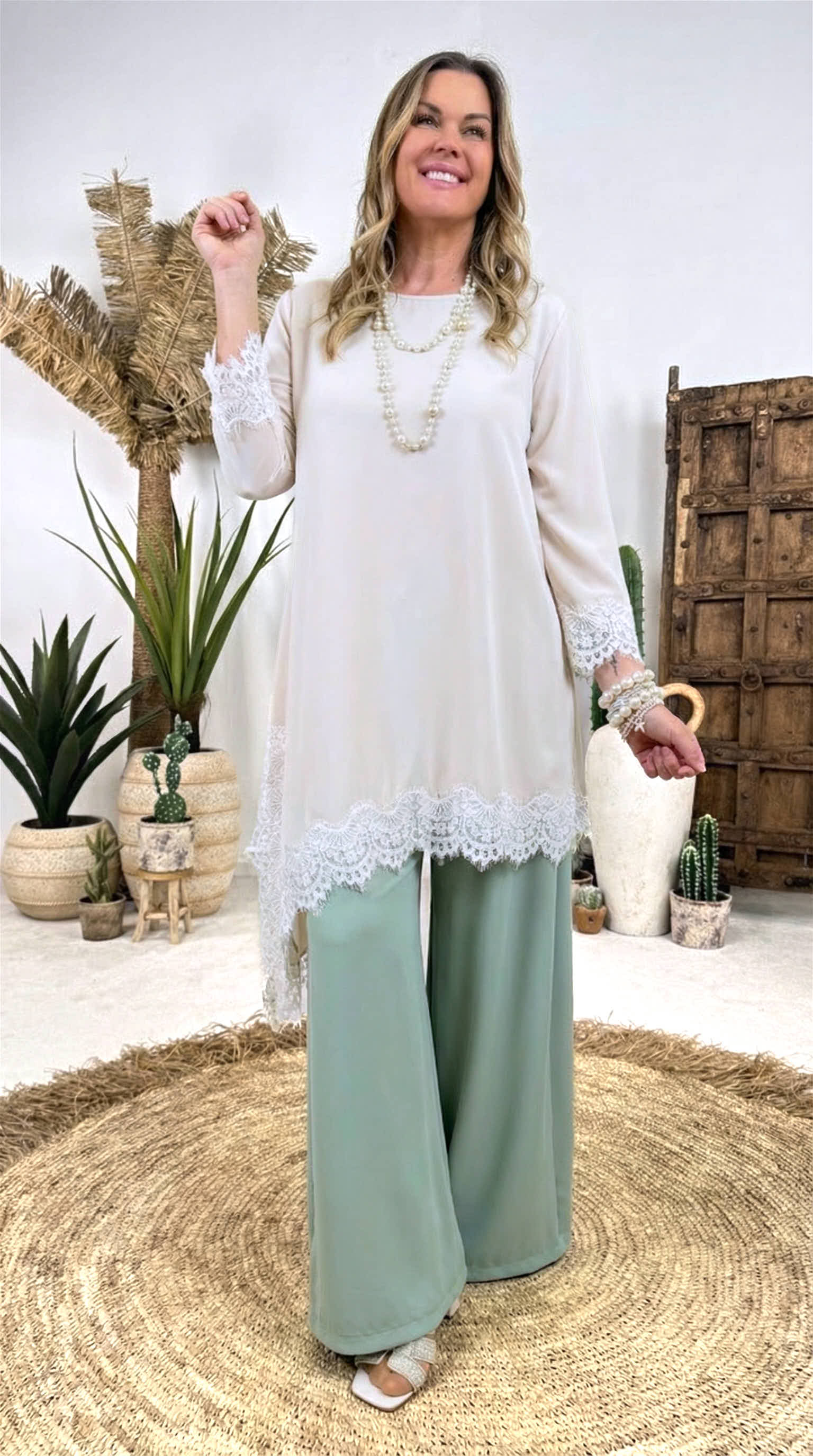 Kleid Dreamy Poetry *Creme*