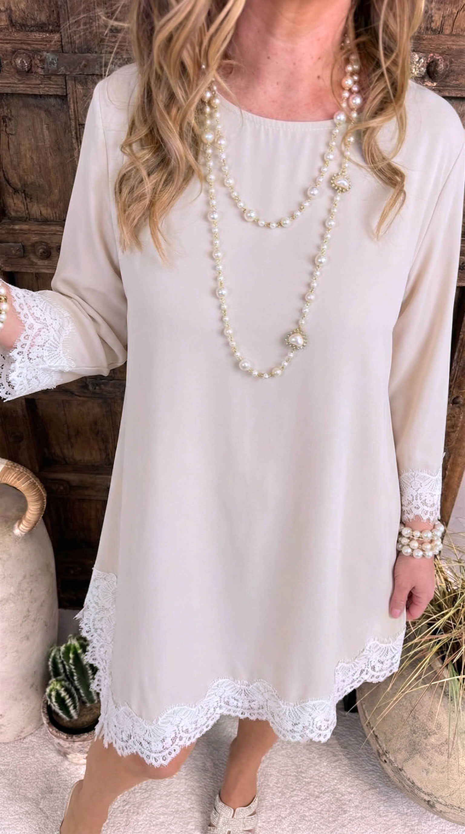 Kleid Dreamy Poetry *Creme*