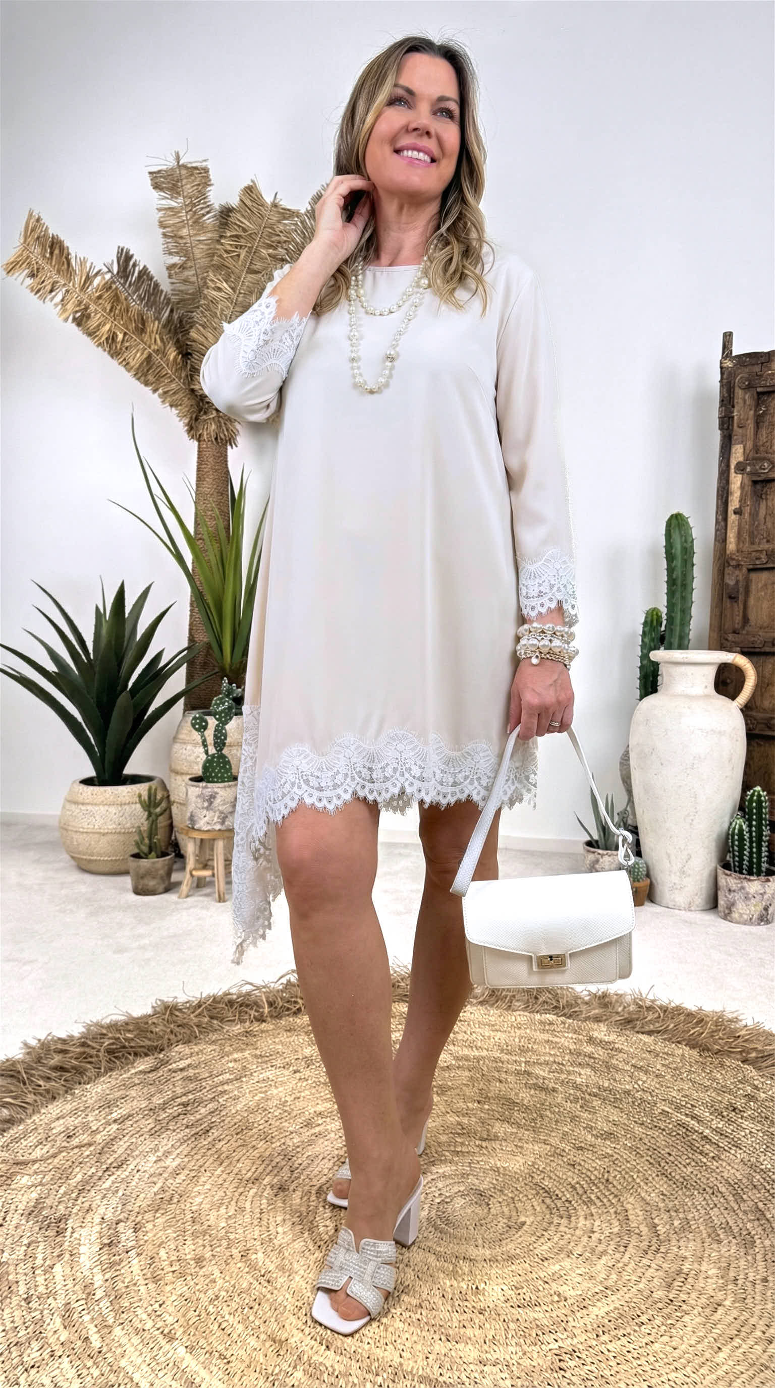 Kleid Dreamy Poetry *Creme*