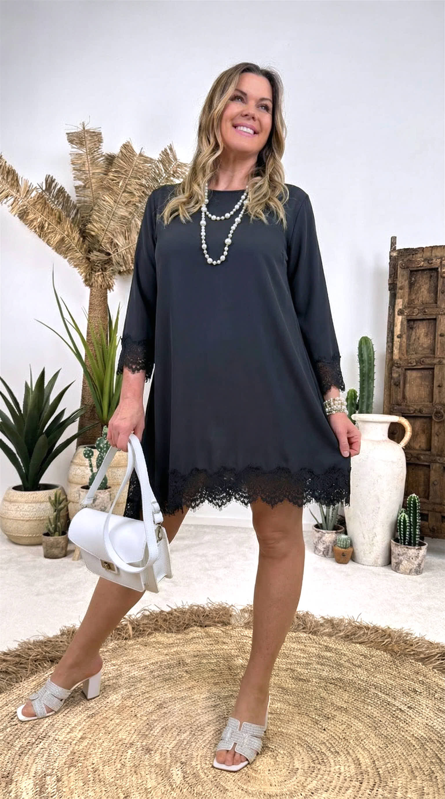 Kleid Dreamy Poetry *Schwarz*