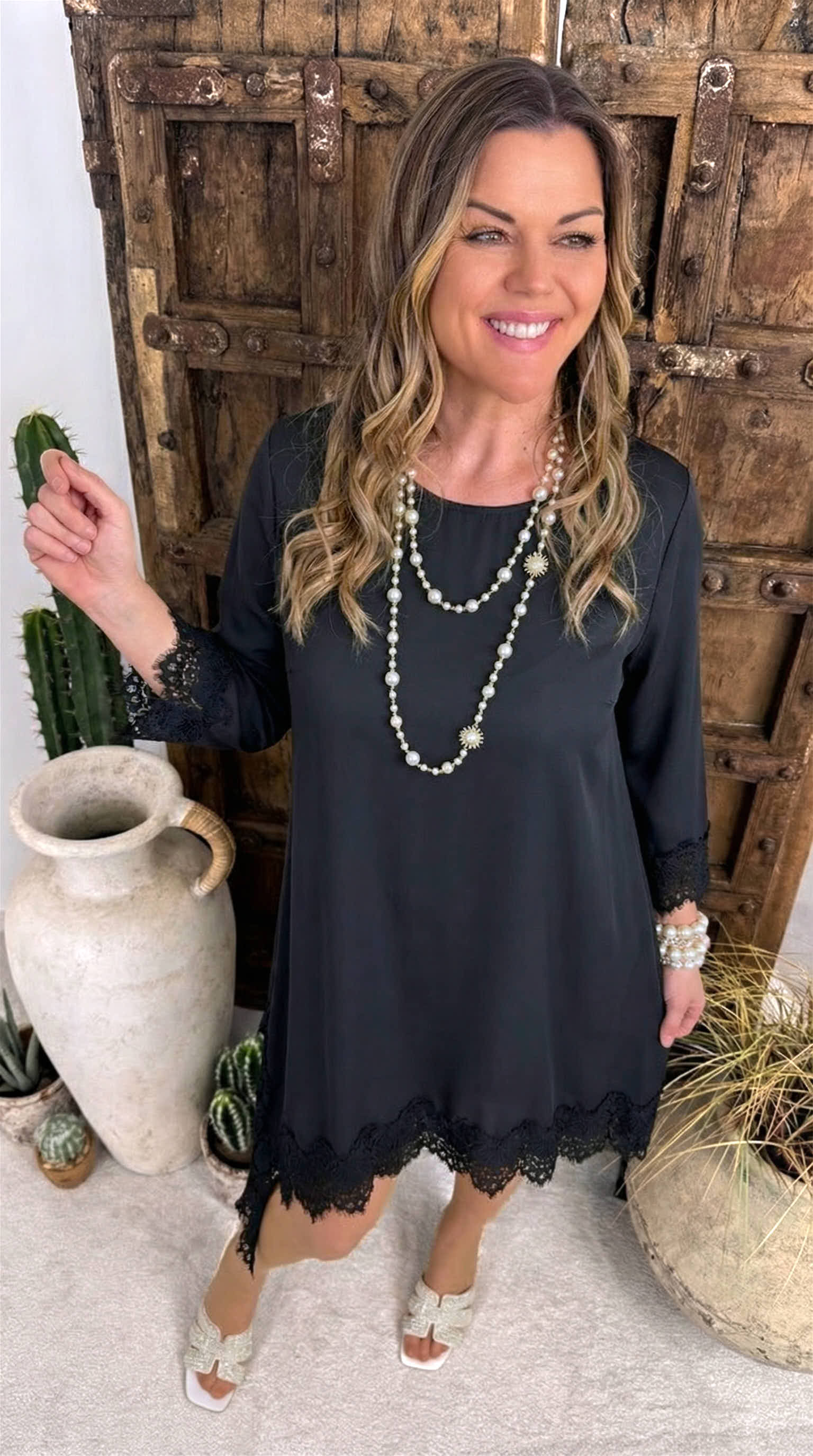 Kleid Dreamy Poetry *Schwarz*