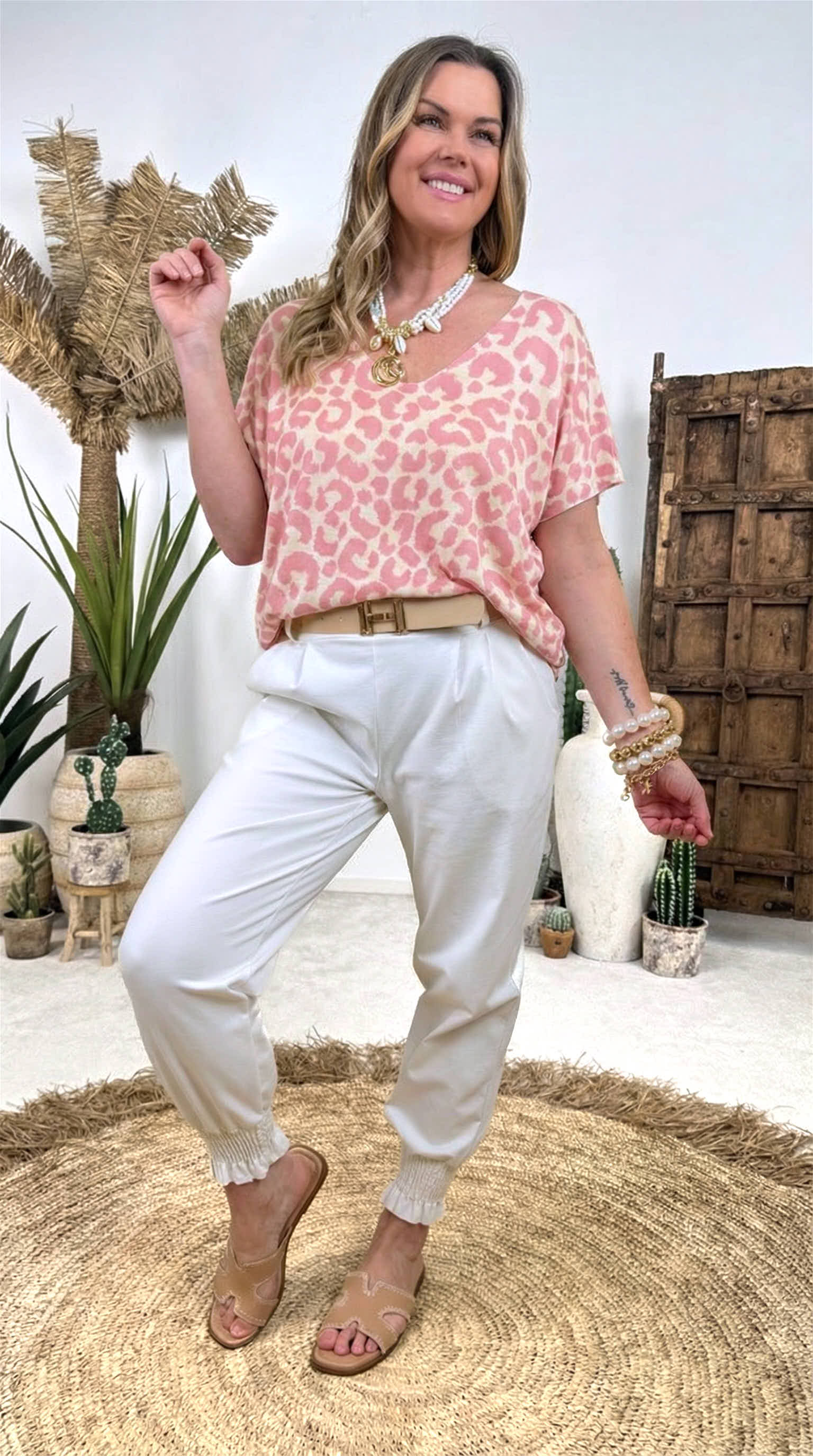 T-Shirt Free Wild Vibe *Rosa*