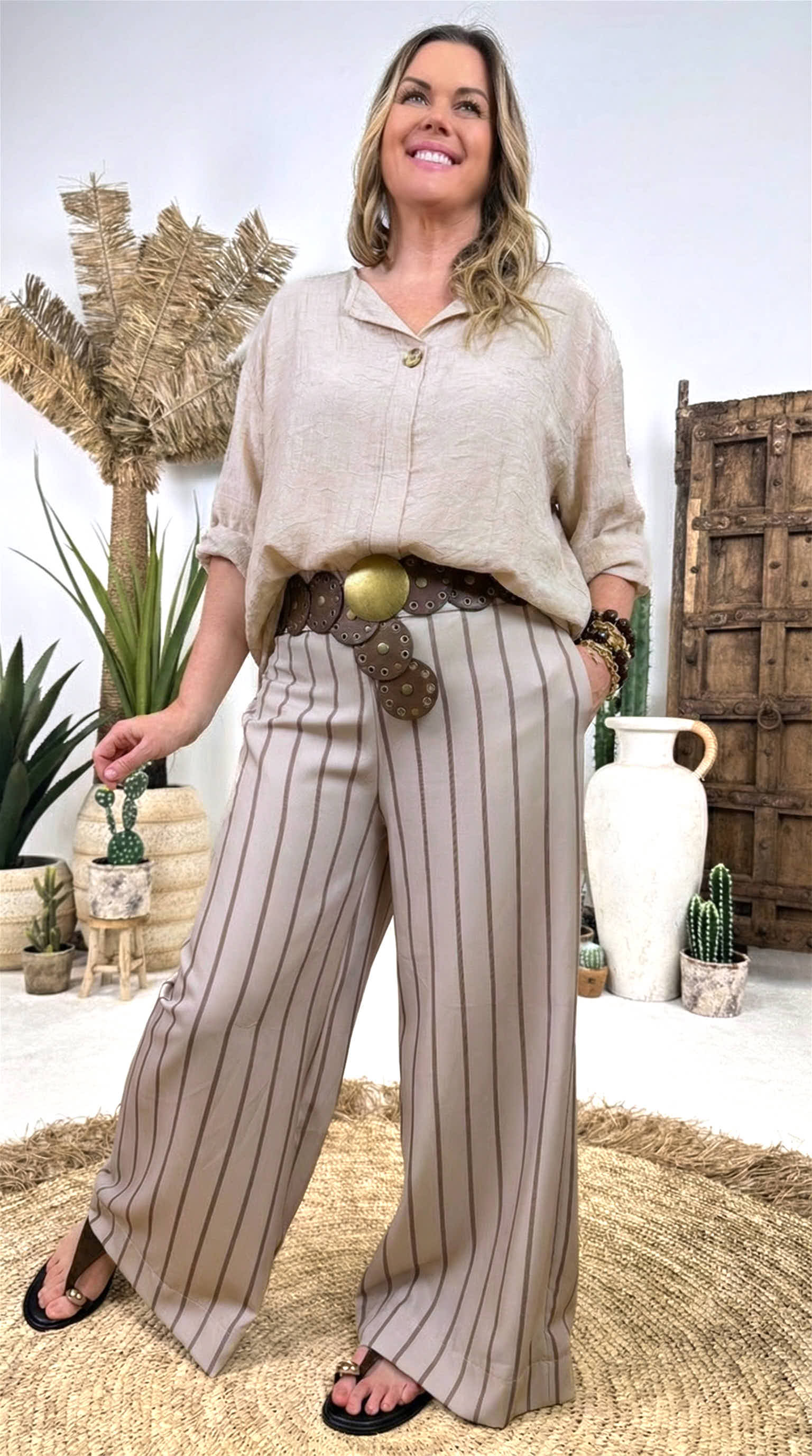 Bluse City Breeze *Beige*