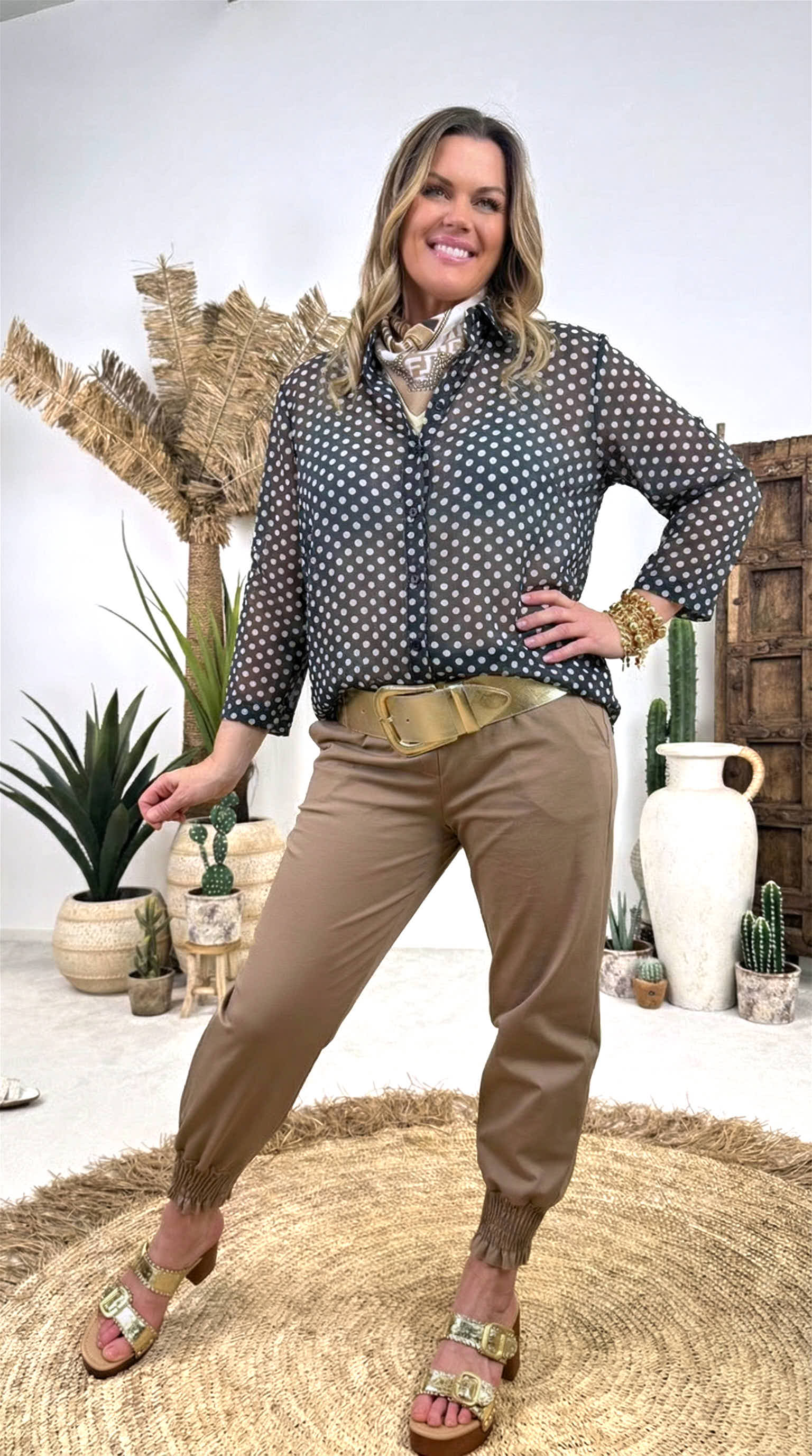 Bluse Lovely Motion *Schwarz*