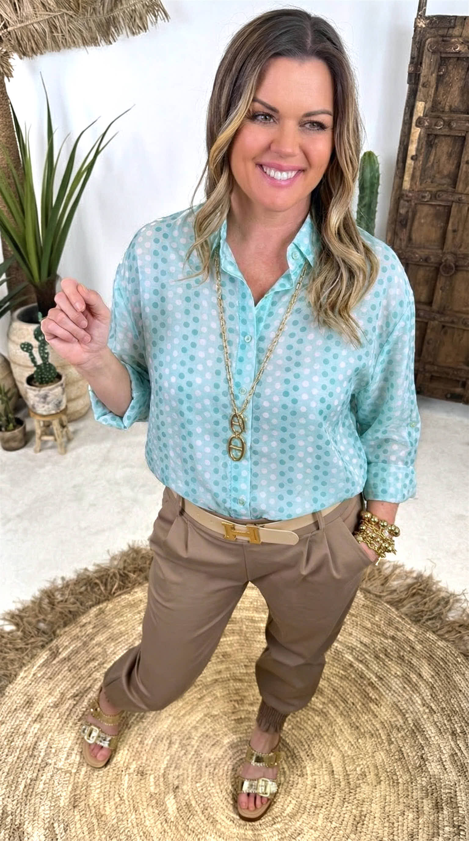 Bluse Lovely Motion *Mint*