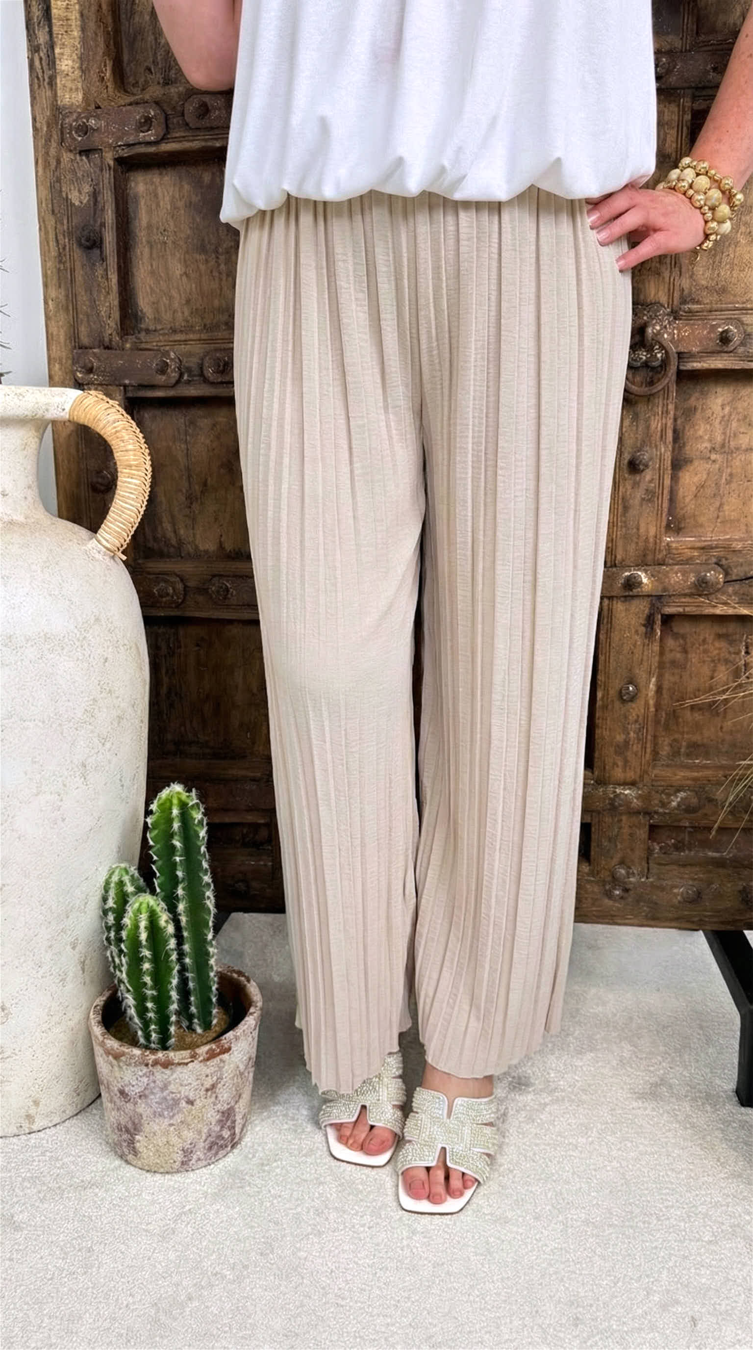 Culotte Hose Sunset Movement *Beige*