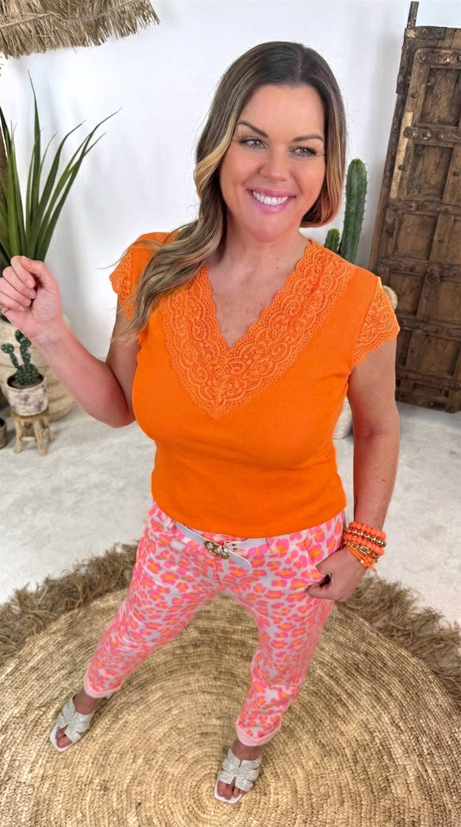 T-Shirt Sea Breeze *Neon Orange*