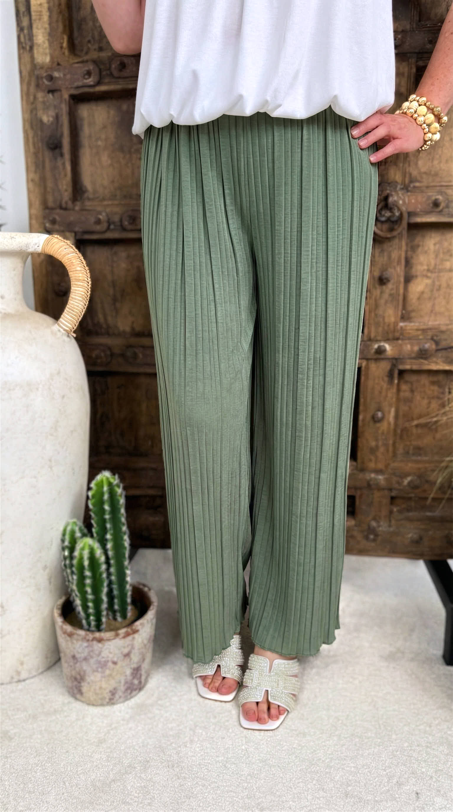 Culotte Hose Sunset Movement *Khaki*